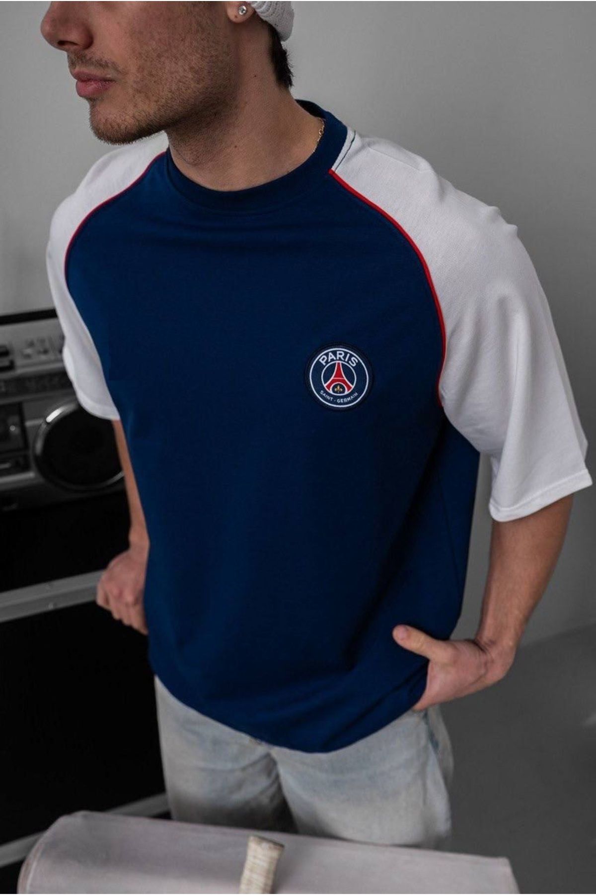 SENTİNEL WEAR PSG NAKIŞLI PREMIUM OVERSIZE T-SHIRT