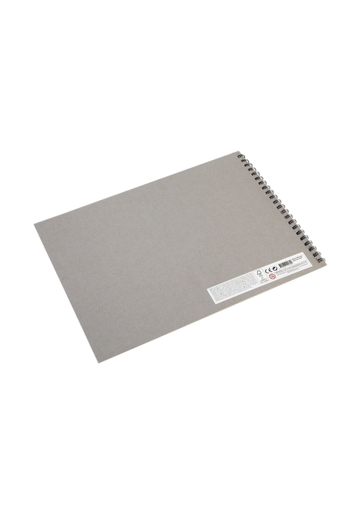 GRAFİX-Spiral-bound Drawing Notebook A3 Basic Craft Sketchbook 135 Gr. 3