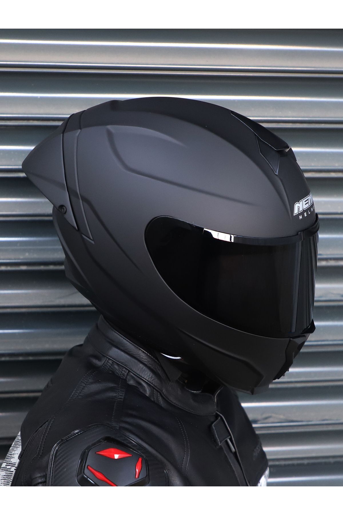 NENKİ Encore Speed Mat Siyah Kask