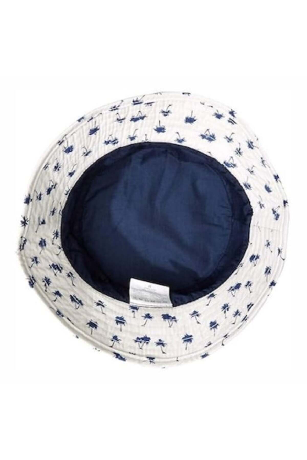 Banz-Palarie Copii Bucket, Protectie Soare UPF50+, Dark Palm, 4 - 6 ani 2