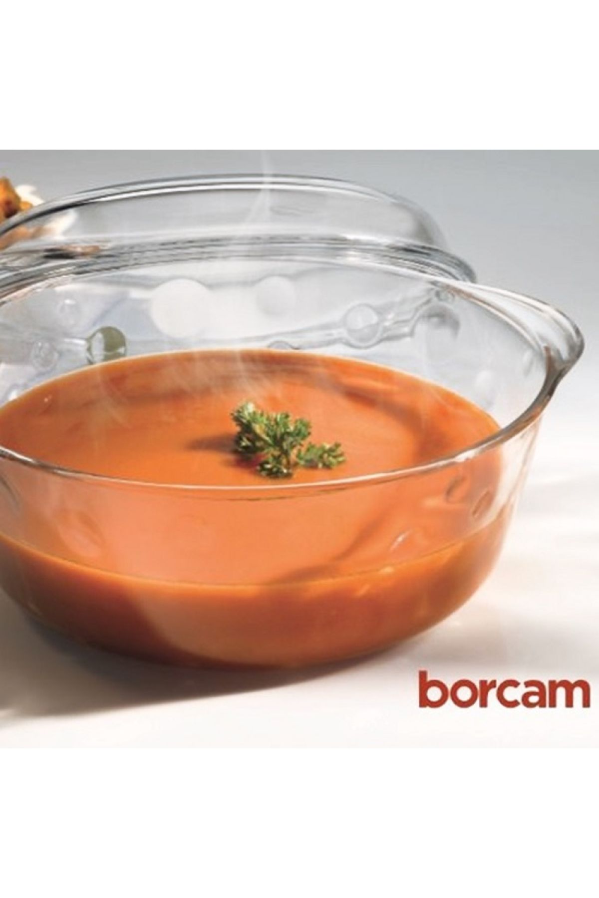 Paşabahçe-59013 Round Lid Pyrex Pot 3150 Cc 3