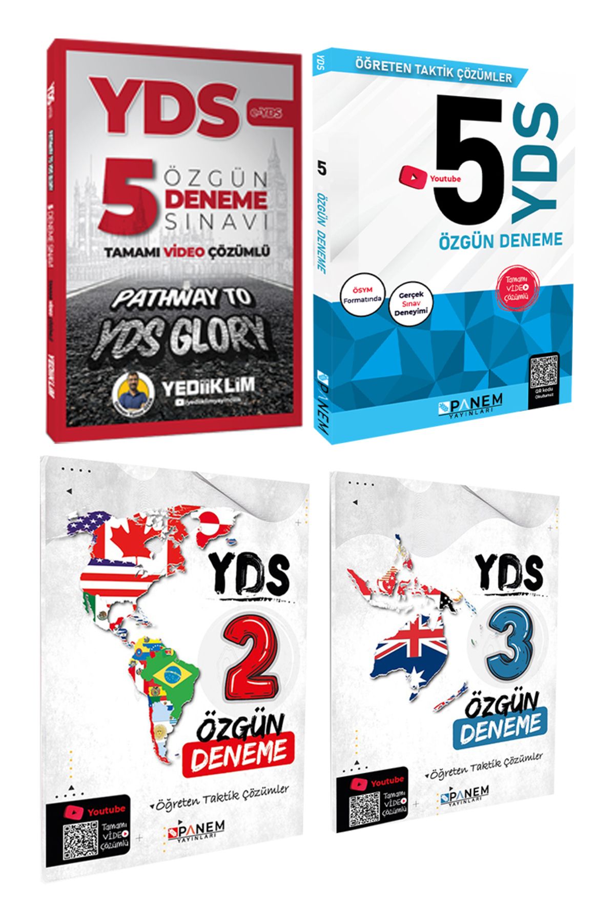 Yediiklim Yayınları YDS DENEME SETİ