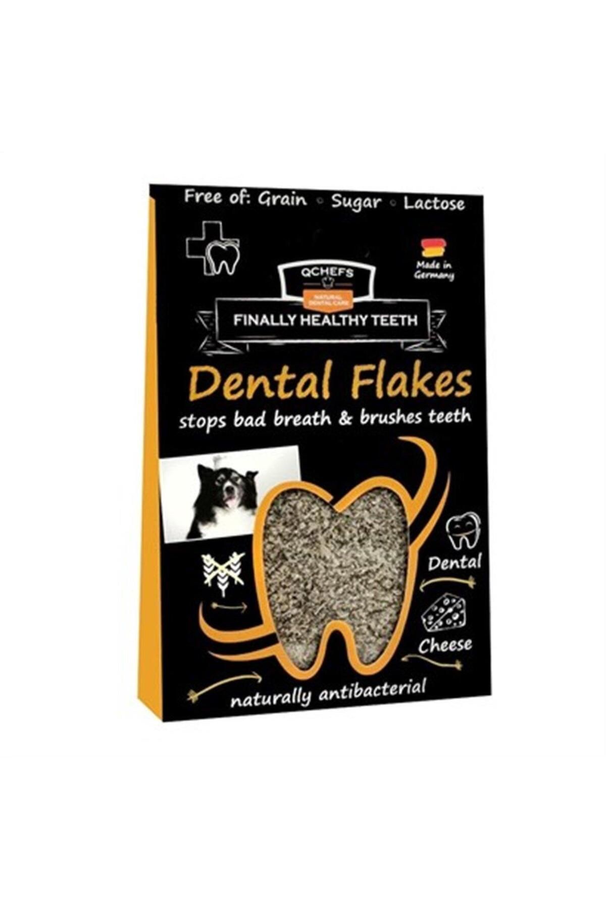 qchefs Dental Flakes Köpek 90gr