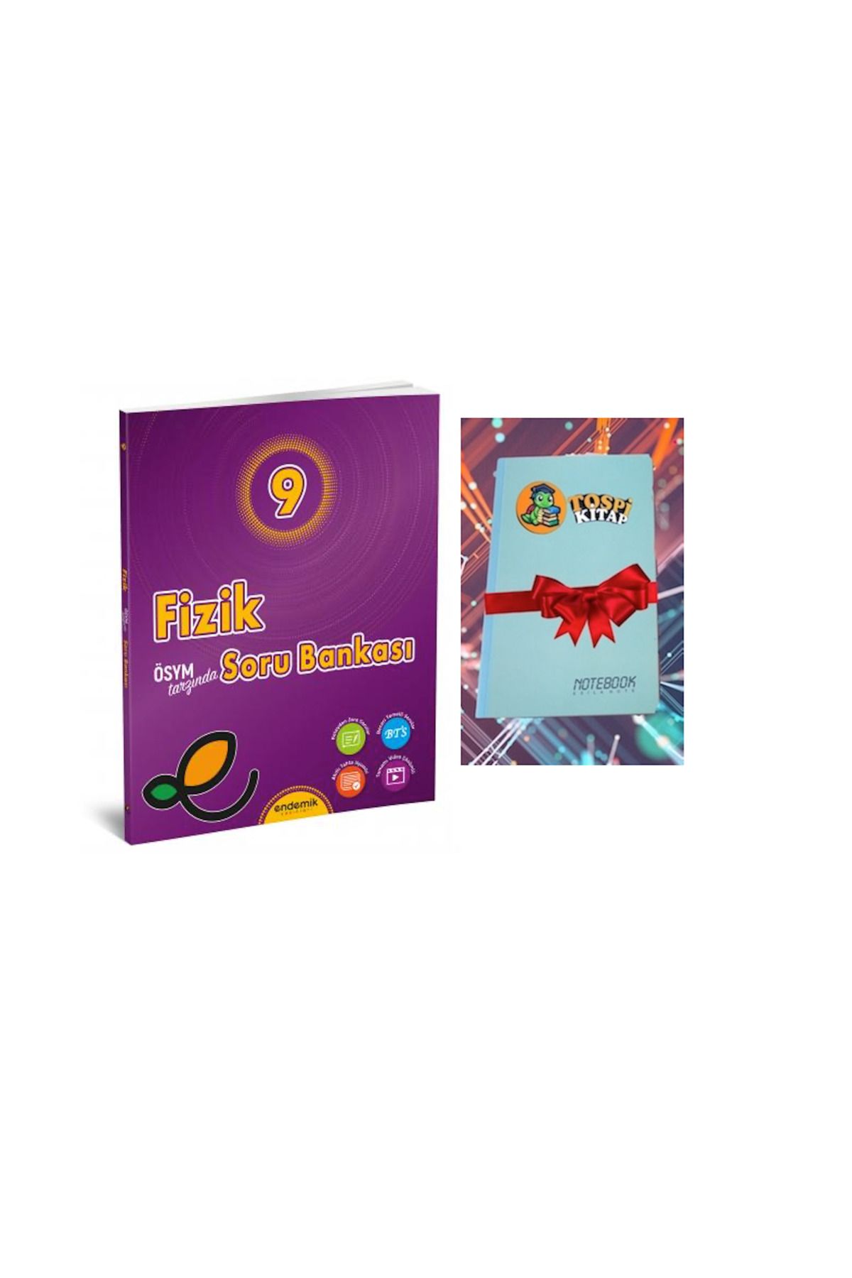 Karma Kitaplar 9.Sınıf FİZİK Soru Bankası- Yeni (DEFTER HEDİYELİ)