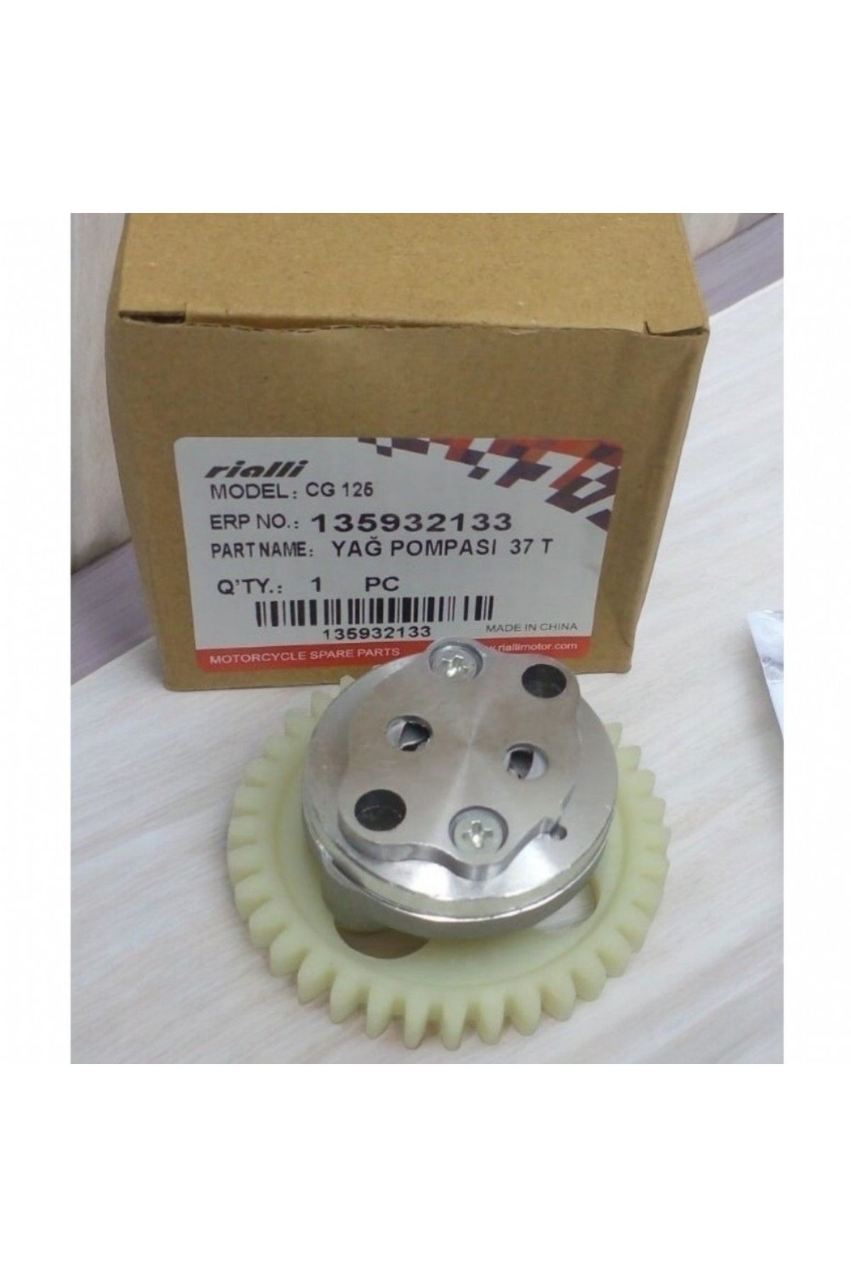 karagöz motor Yağ Pompası 39 T CG 200