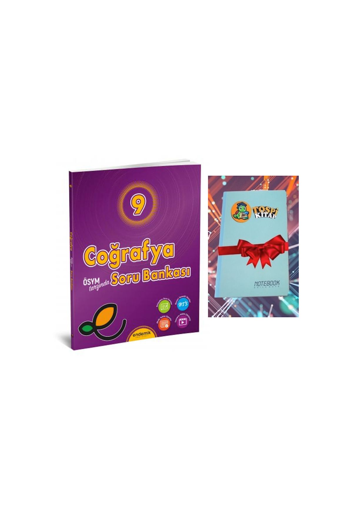Karma Kitaplar 9.Sınıf COĞRAFYA Soru Bankası- Yeni (DEFTER HEDİYELİ)