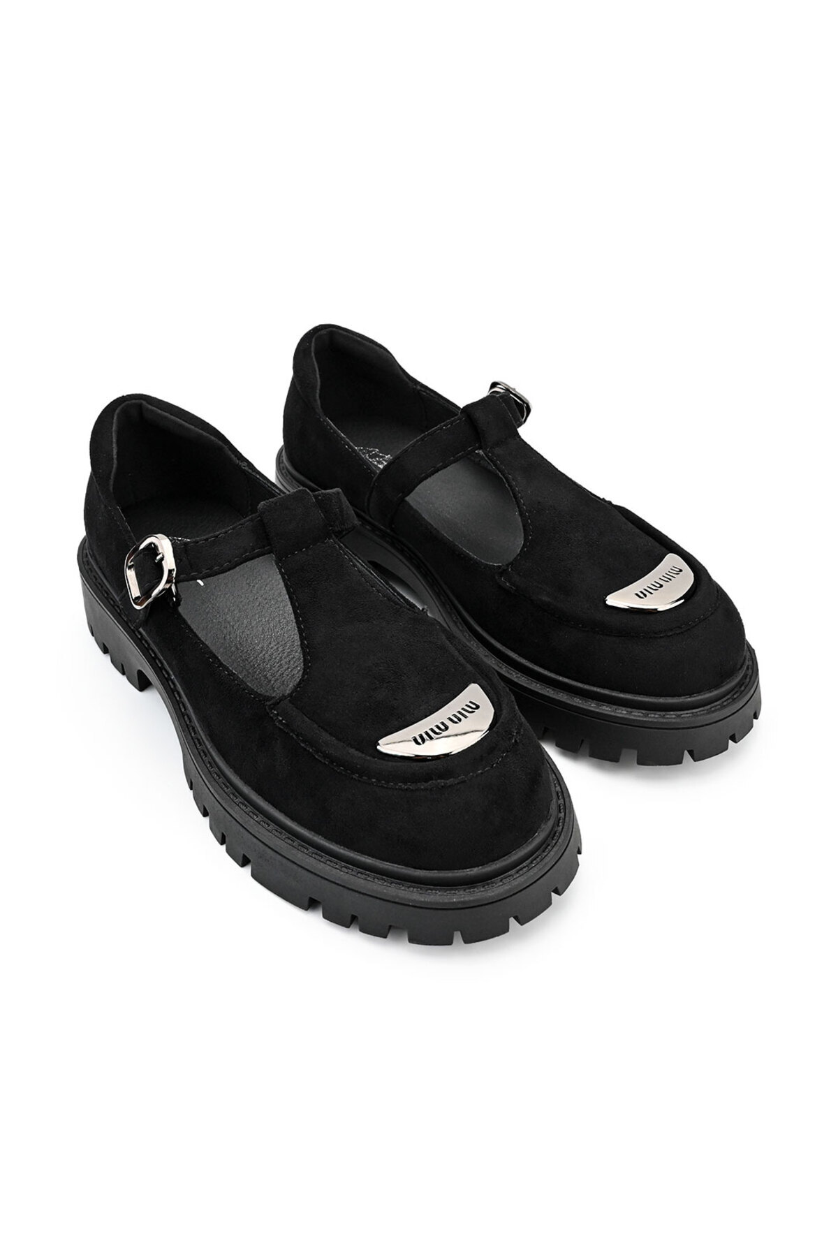 Tmall-Women's casual shoes, Made of eco-leather suede, P1278, Black 2