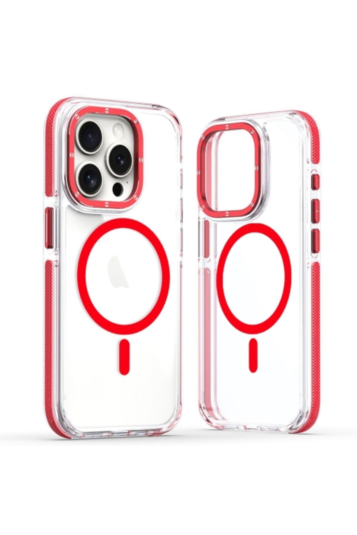 Teleplus iPhone 12 Pro Kılıf Manyetik Şarj Özellikli PX Acrylic Hybrid TPU Kapak
