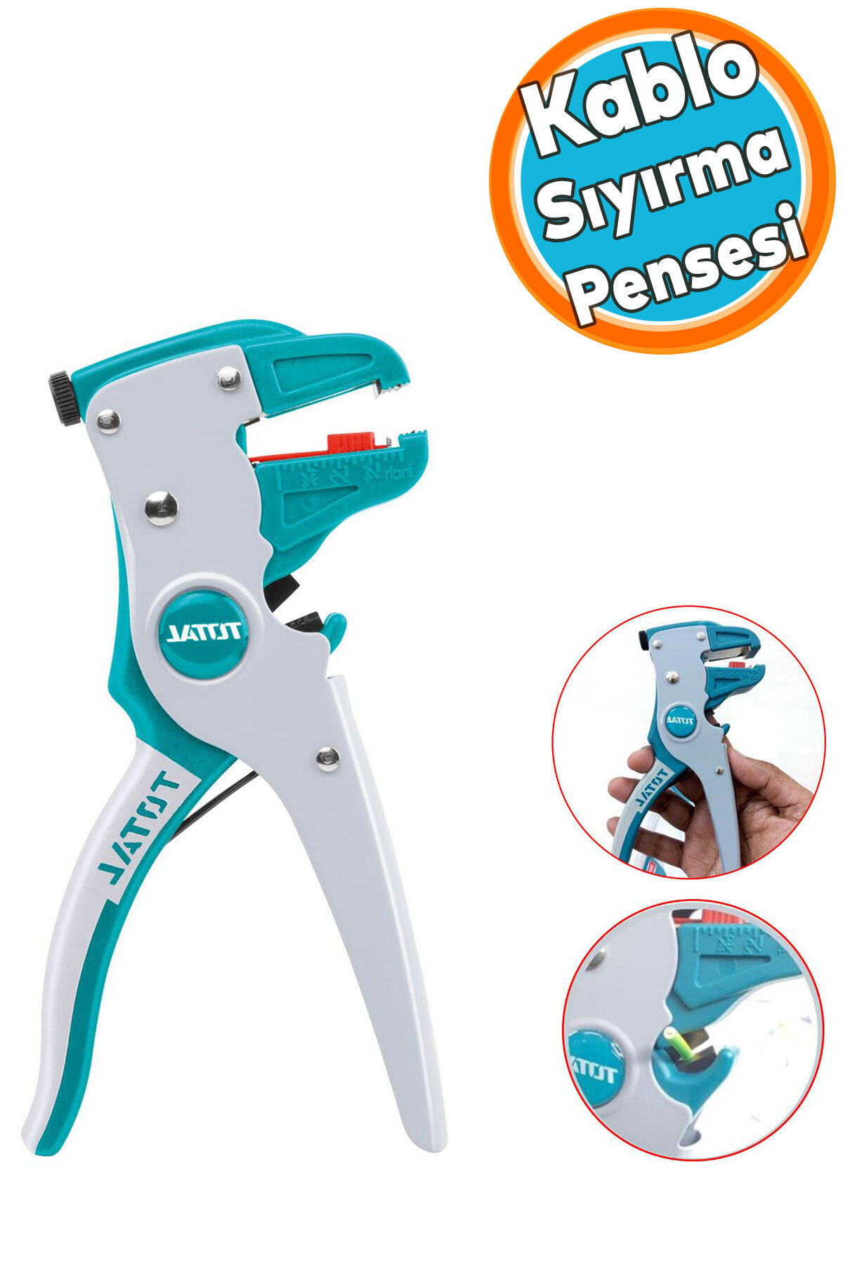 NZB Profesyonel Kablo Sıyırma Pensesi 0.5-6 mm Bilgisayarcı Network Elektrik Bağlantı Kablosu Soyma