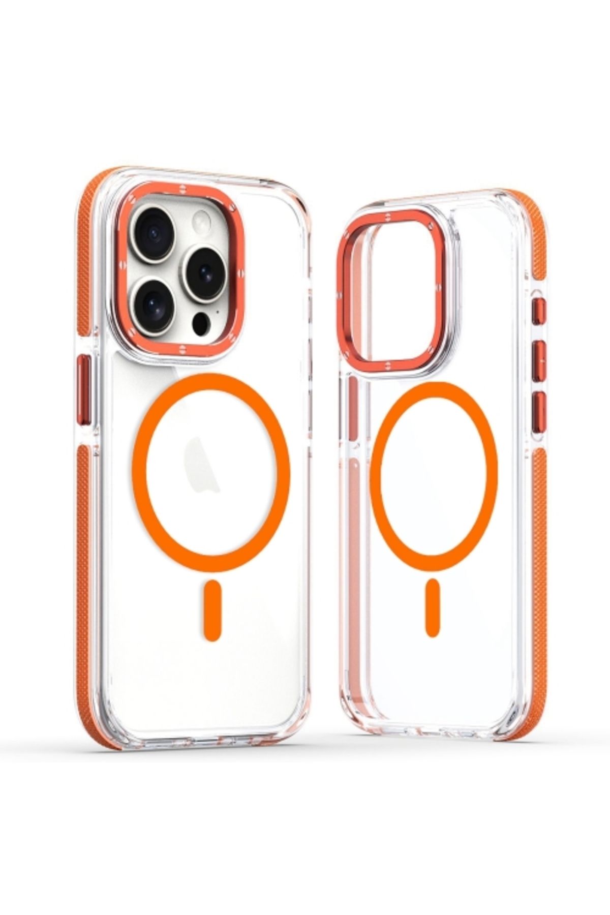 Teleplus iPhone 14 Pro Kılıf Manyetik Şarj Özellikli PX Acrylic Hybrid TPU Kapak