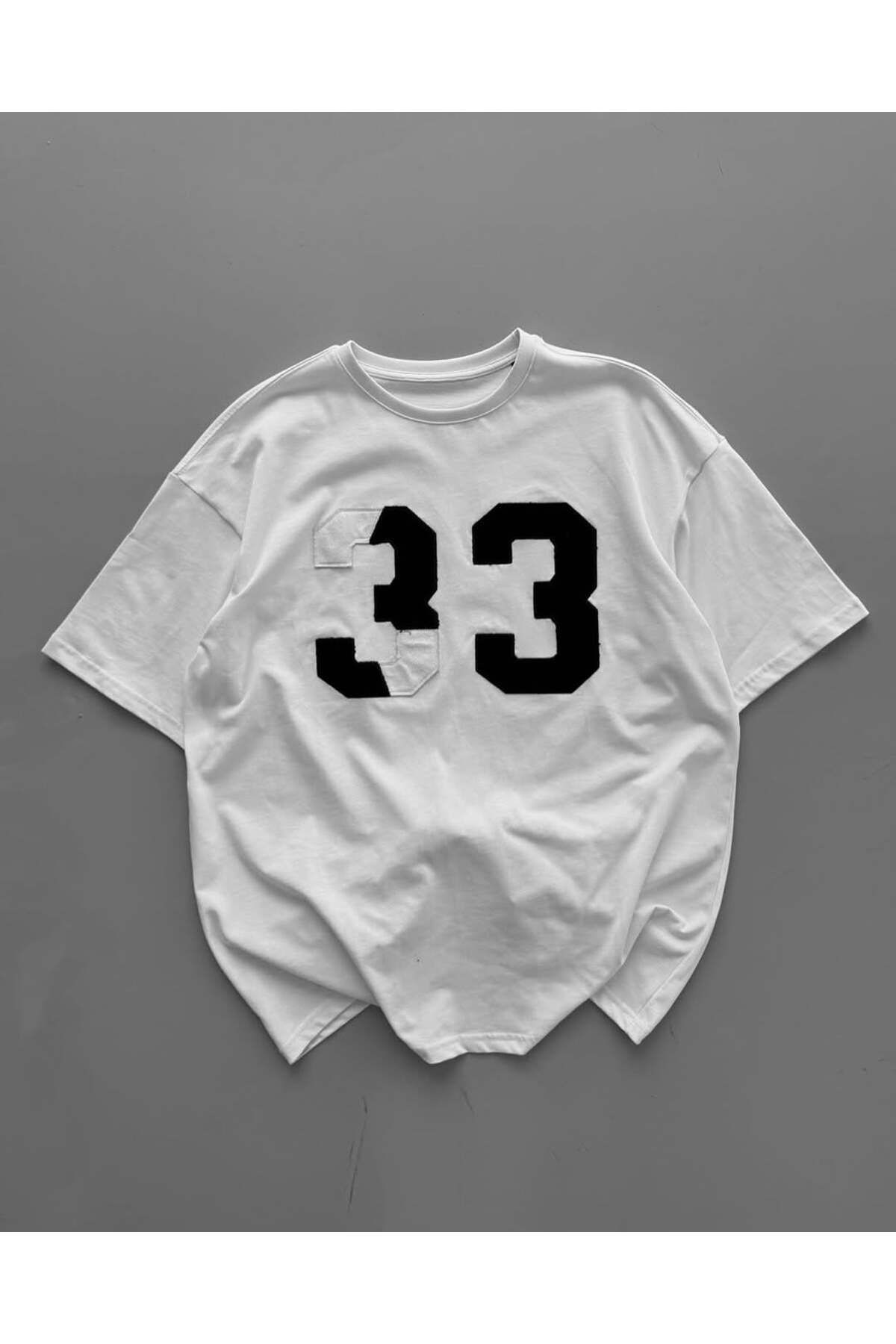 ZENİSO BUTİK STWD. BAŞLIKLI NAKIŞLI OVERSIZE UNISEX T-SHIRT