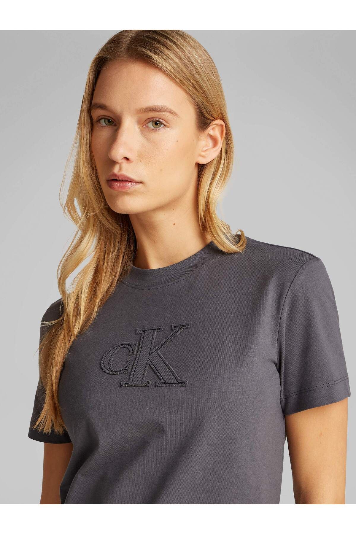 Calvin Klein-Ck Applique Regular Tee 4
