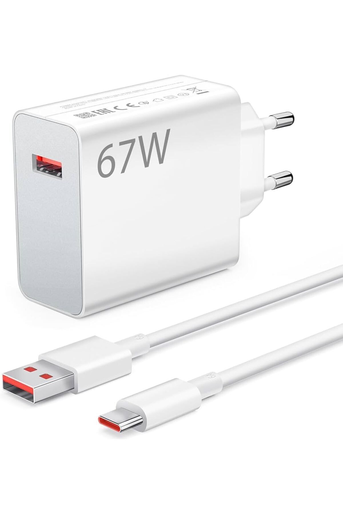 YKN DESİGN YK DESIGN 67W Watt Type-c Fast Qualcomm Turbo Hızlı Şarj Aleti