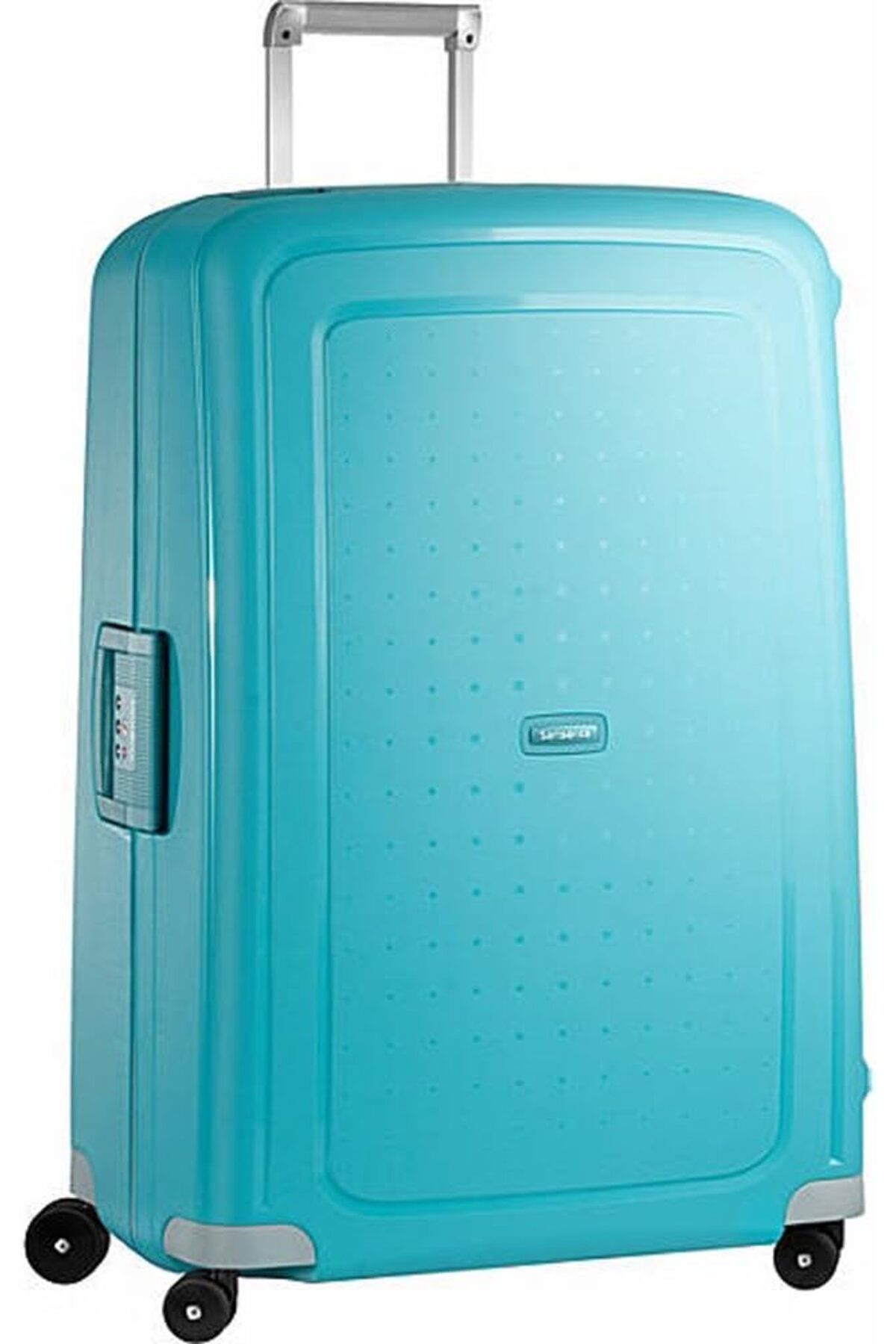 Samsonite S'Cure 75cm Büyük Boy Valiz Aqua Blue