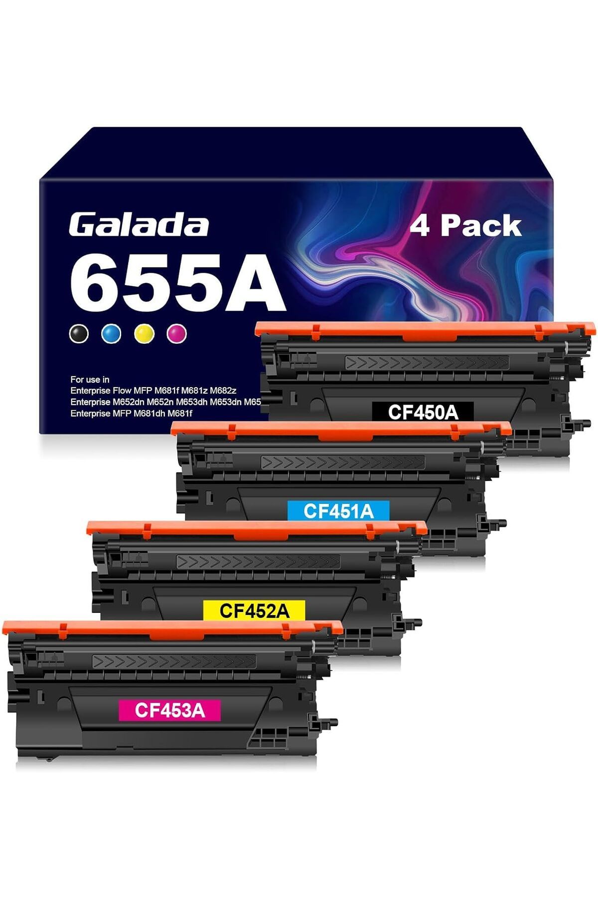 HP CF450A CF451A CF452A CF453A M652n M652dn M653dn M653x M653dh MFP M681dh M681f M682