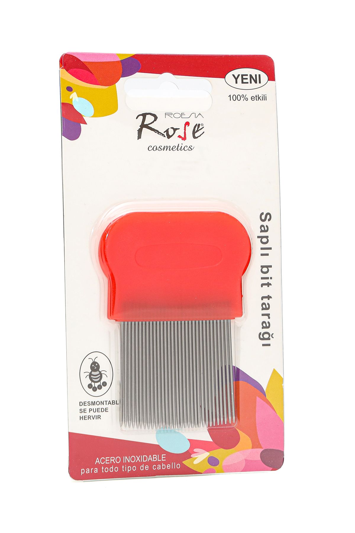 Roesıa Rose Cosmetics Rose Bit Tarağı