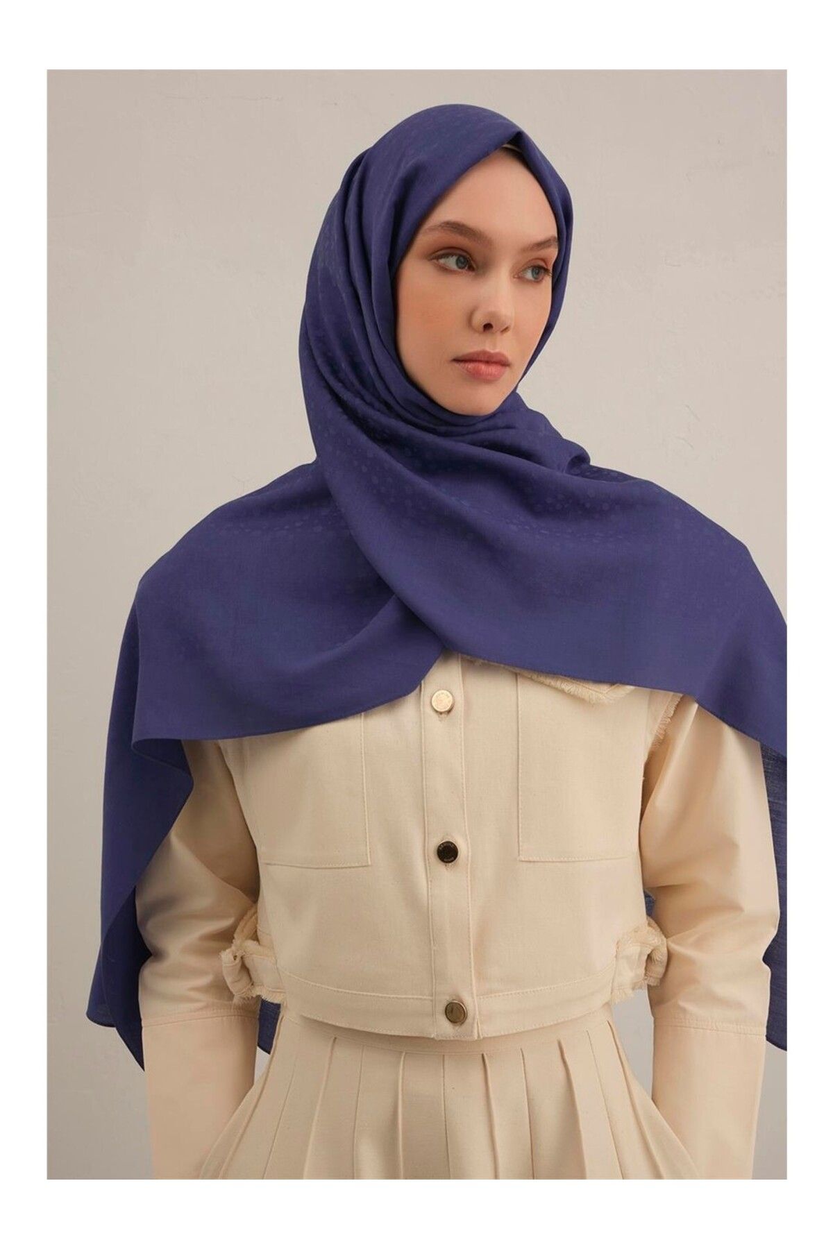 Armine Damla Desen Bambu Cotton Şal