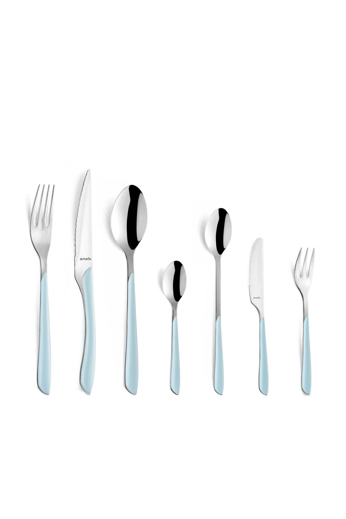Amefa-Cutlery set, 26 pieces, Amefa, Eclat Matt Sky Blue, stainless steel, blue 2