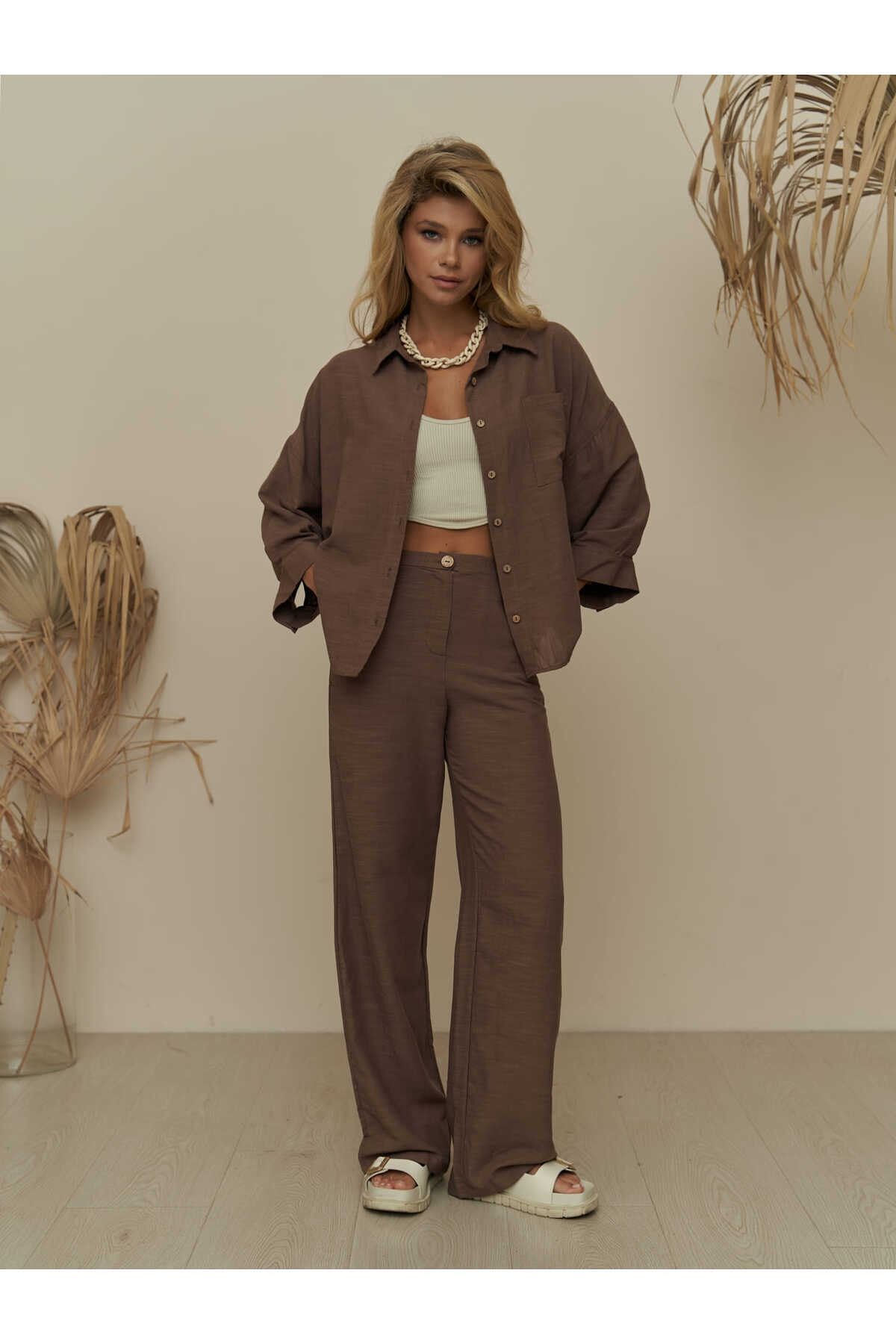 BOHEMAİ Zestaw do kawy z guzikami kokosowymi Salerno