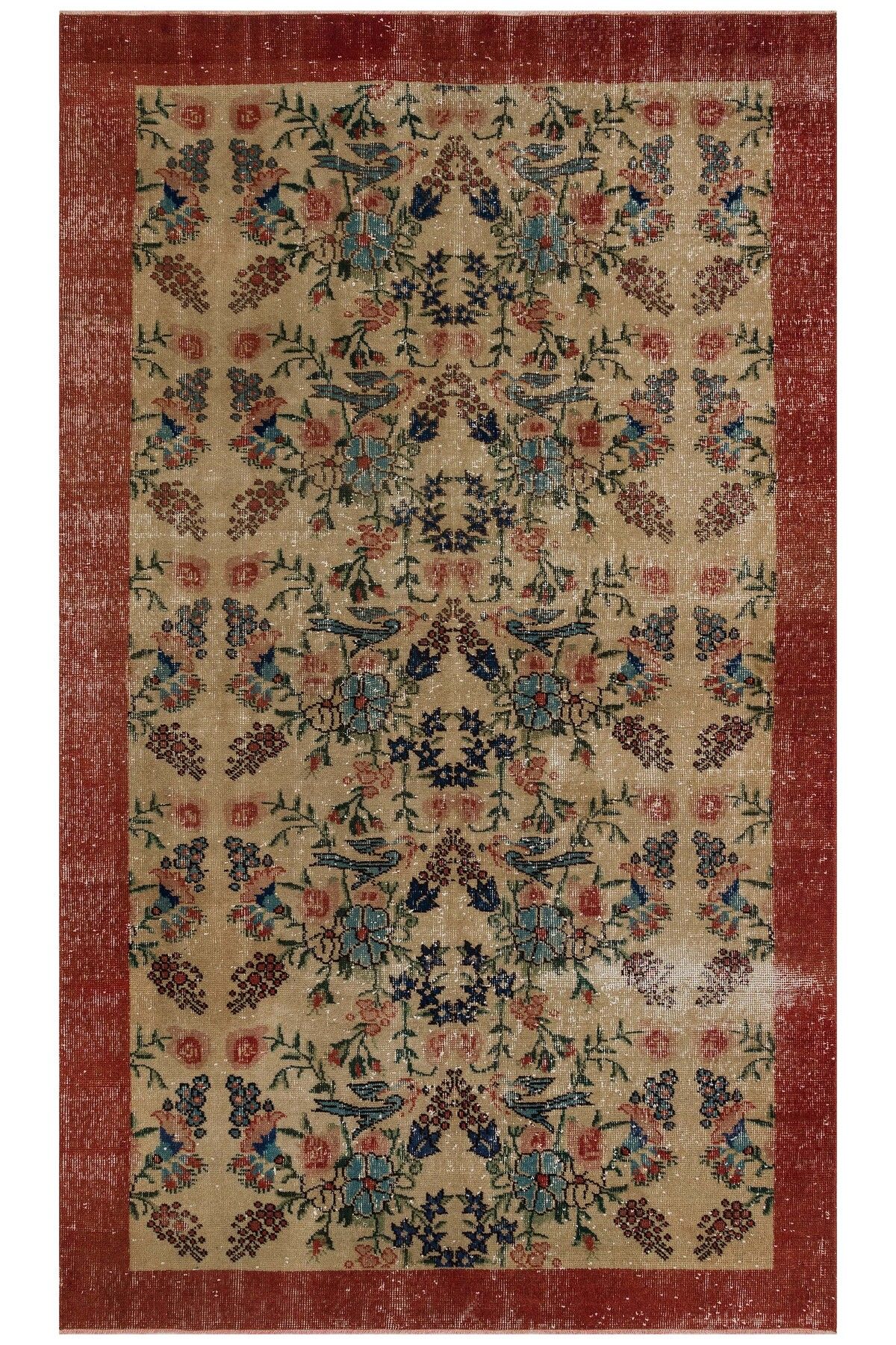 Sempati halı Retro Stil El Dokuma Halı 144x240 cm 9683