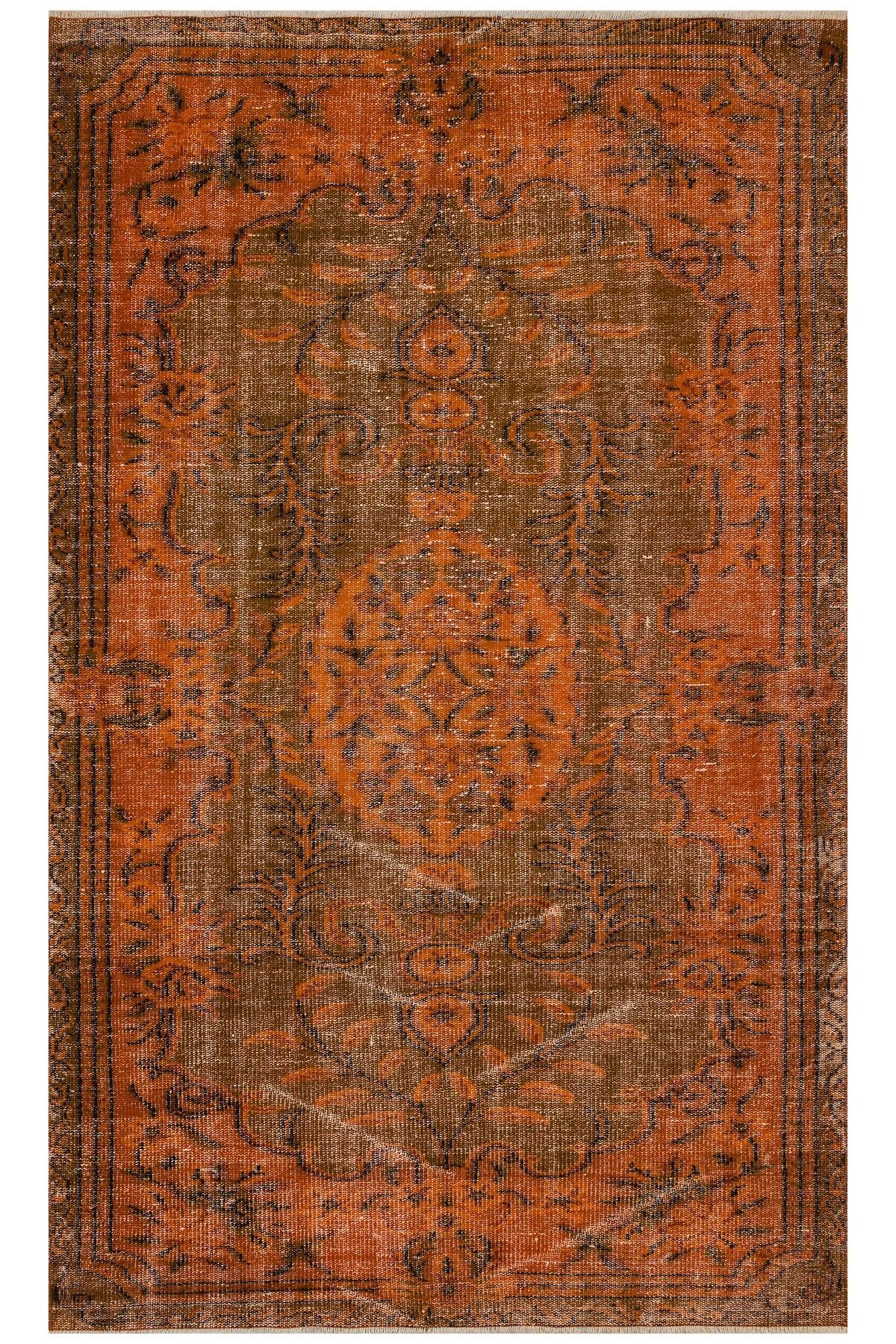 Sempati halı Hikayesi Olan El Yapımı Halı 153x245 cm 9648