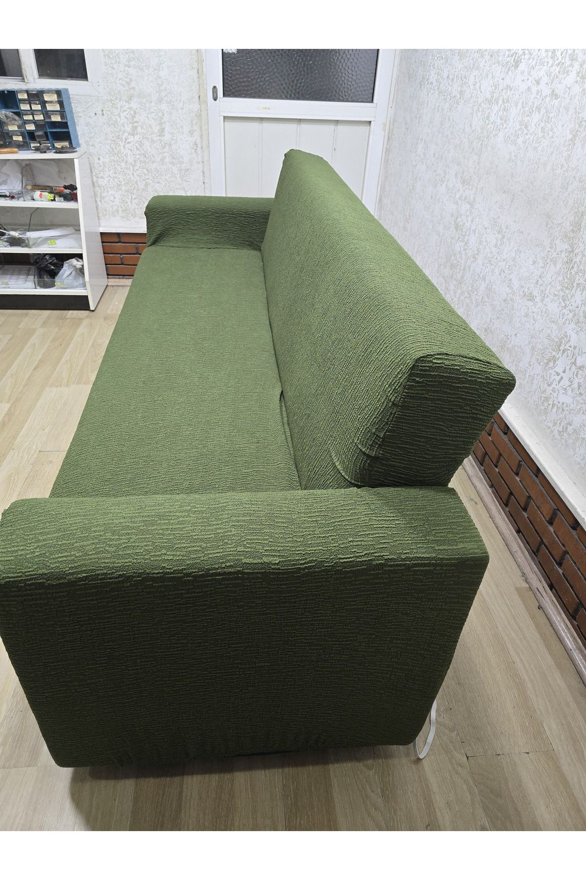 Rişte Home-A Quality Jacquard Semi Covering 3 3 1 1 Rod Pattern Elastic Sofa, Armchair Cover, Case Set 3