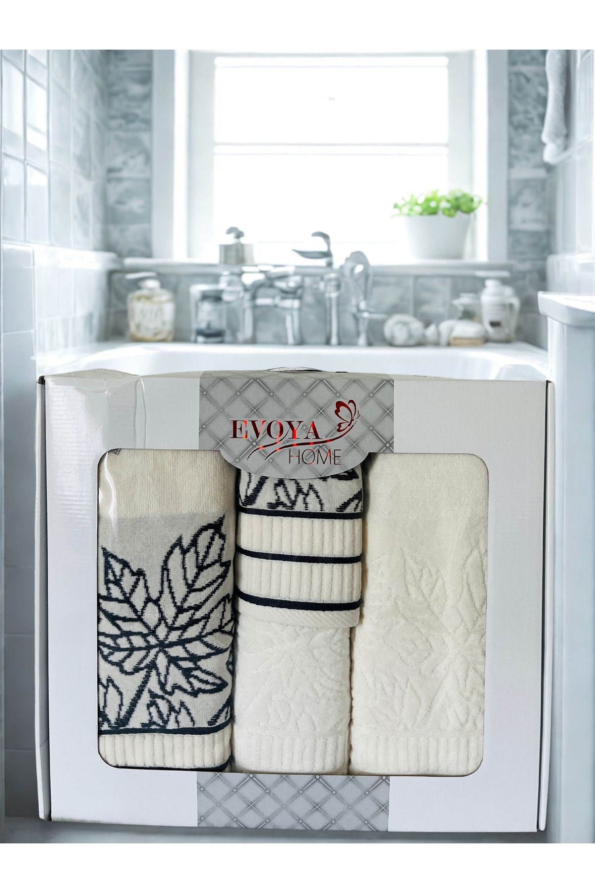 Home Lüks Organik Kadife Pamuk Hamam Takımı I 2 Adet 100x150 2Adet 50x90