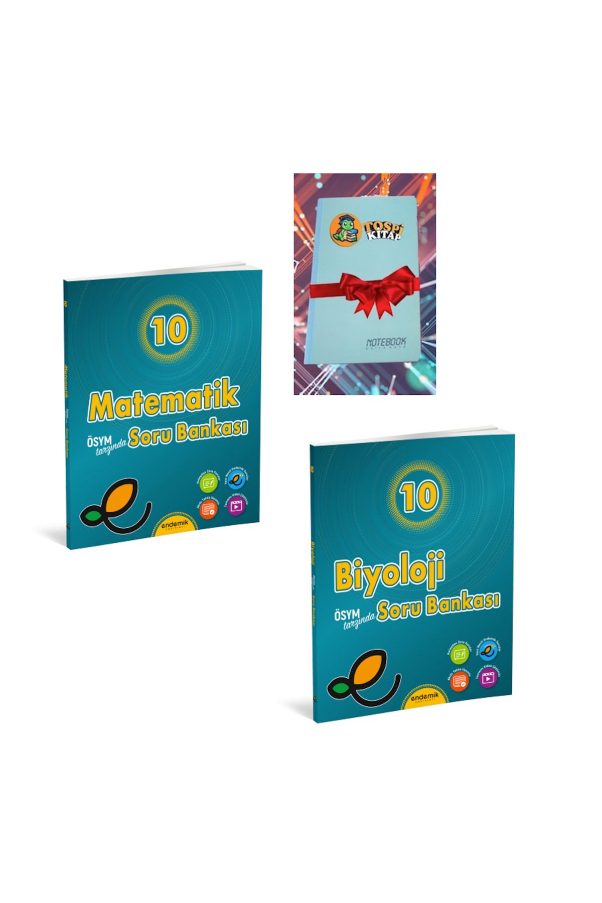Karma Kitaplar 10.Sınıf MATEMATİK + BİYOLOJİ Soru Bankası- Yeni (DEFTER HEDİYELİ)