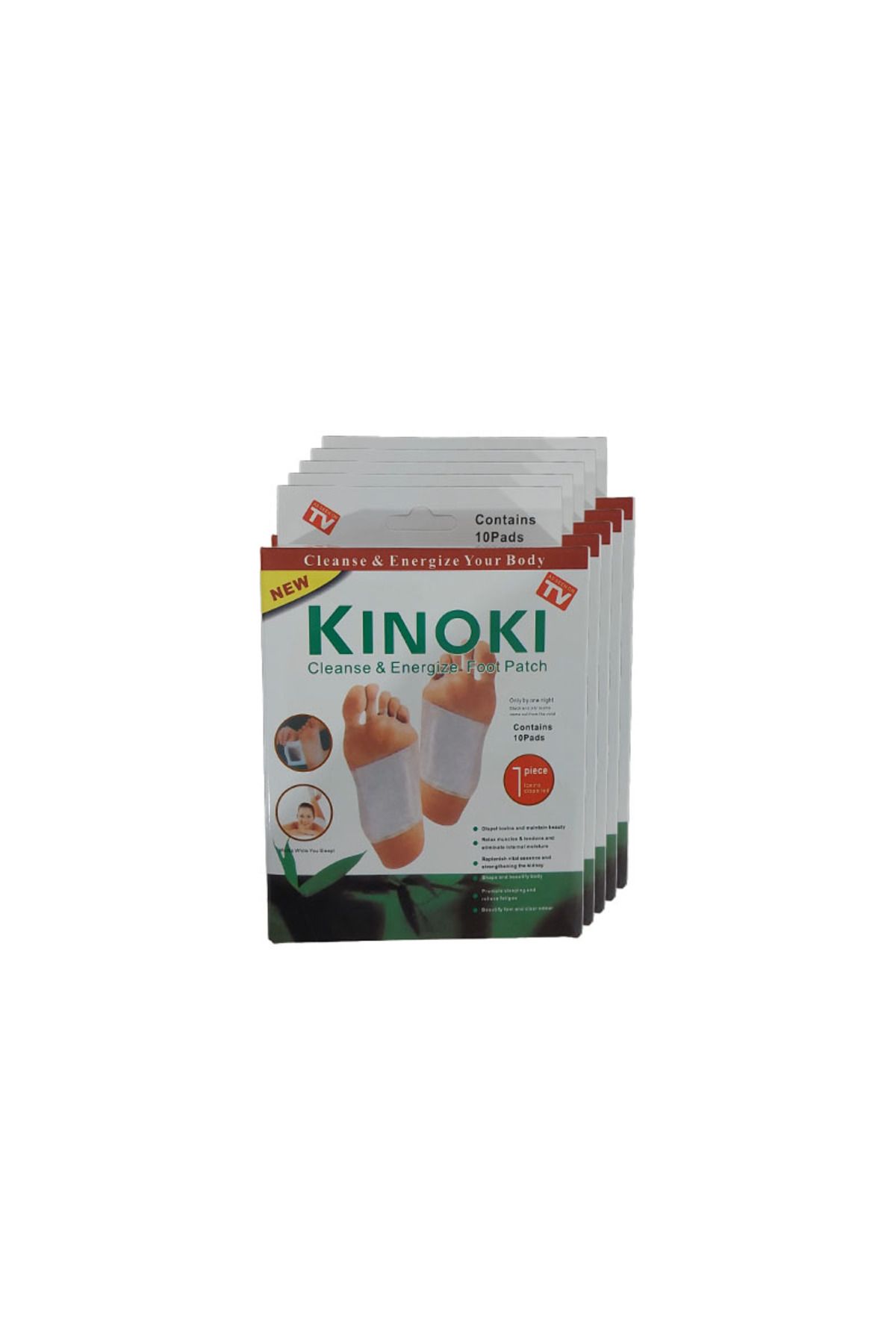 NEXTLY Set Of 100 Detoxification And Lymphatic Drainage Patches - One Size