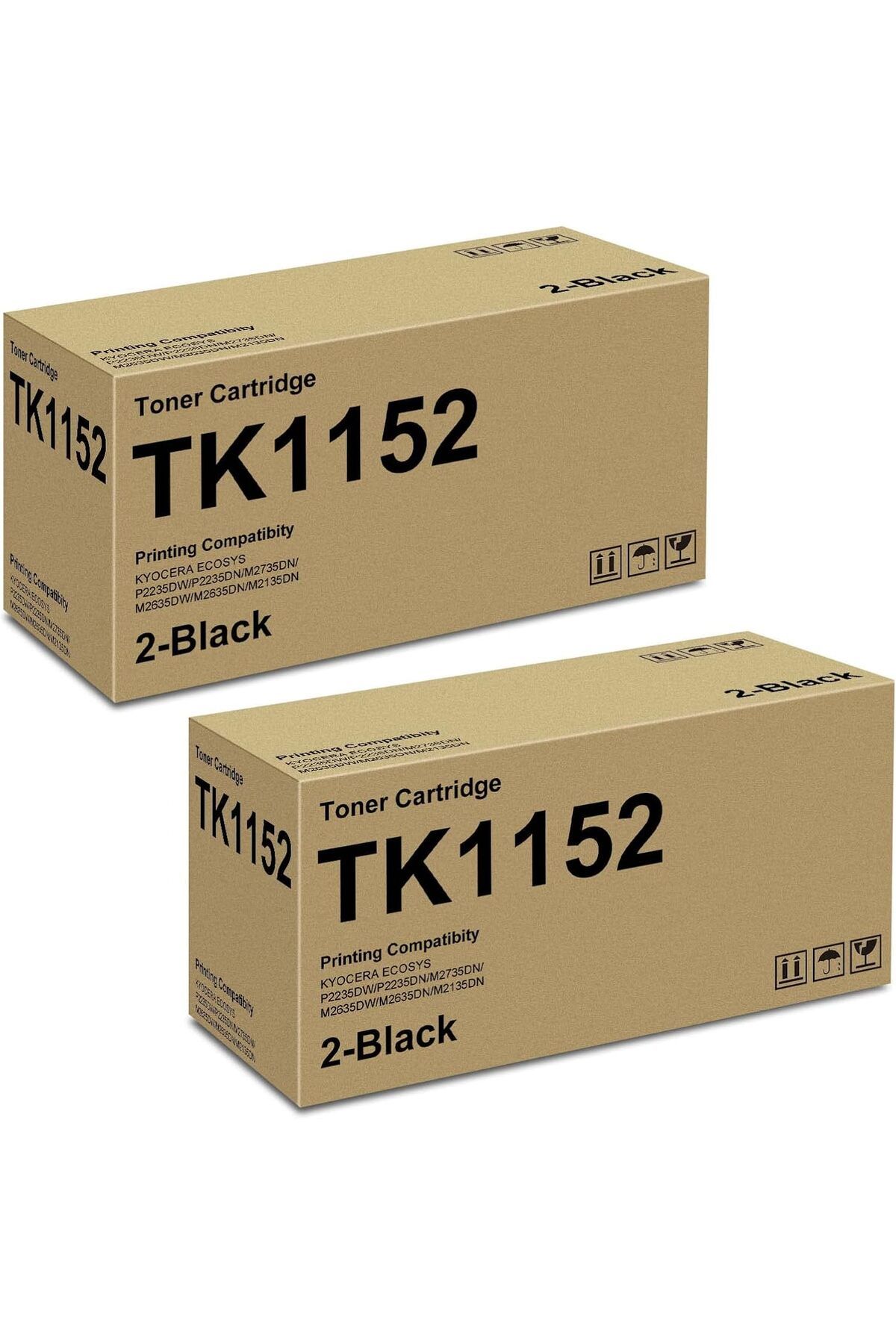 KYOCERA TK1150/1152 ECOSYS P2235dw P2235dn M2735dn M2635dw M2635dn M2135dn Printer MUADİL 2 ADET