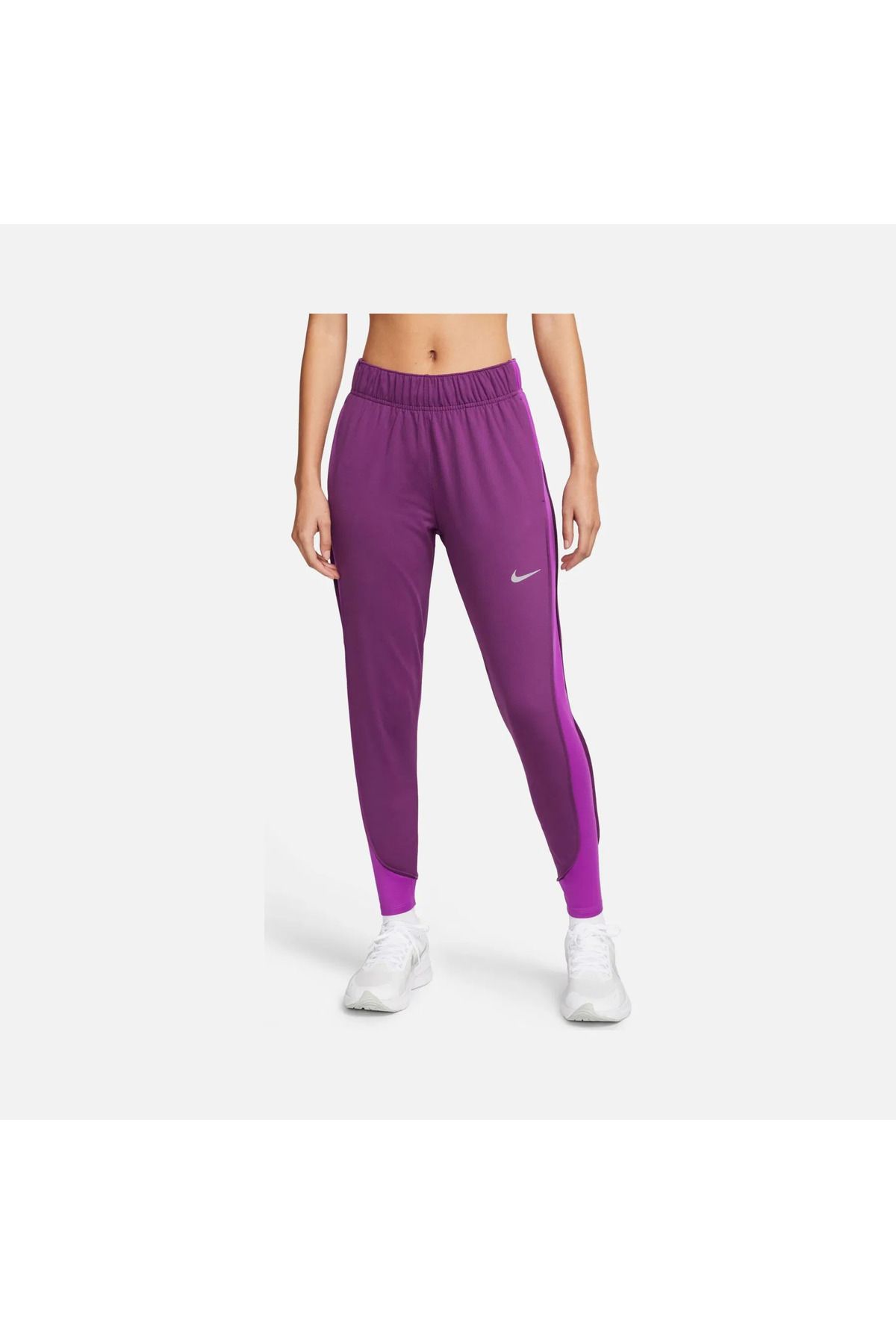 Nike dd6472 503 Therma-Fit Essential Running Kadın Mor Eşofman Altı
