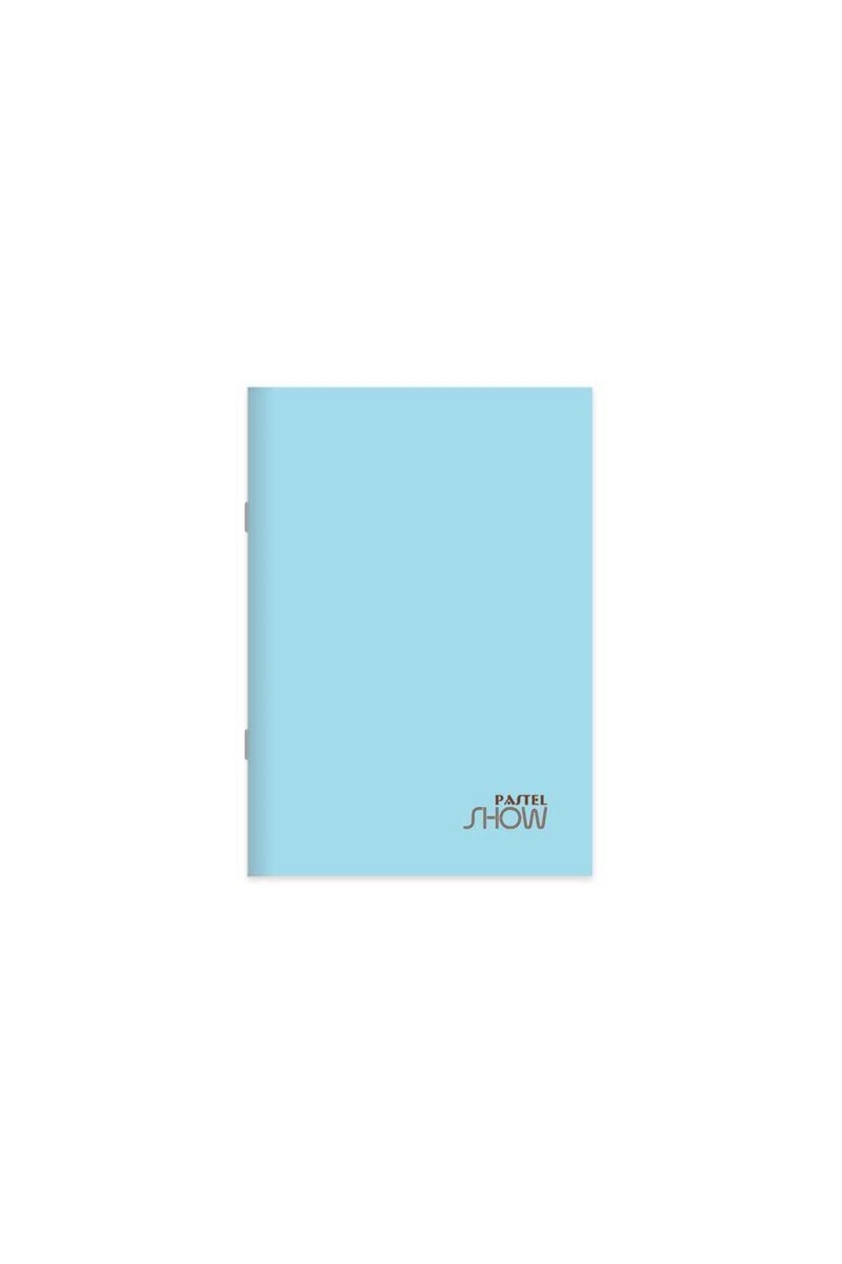 KESKİN COLOR Keskin A5 60 Yp.Çiz. PP Kp.Dikişli Pastel Show Defter - Mavi