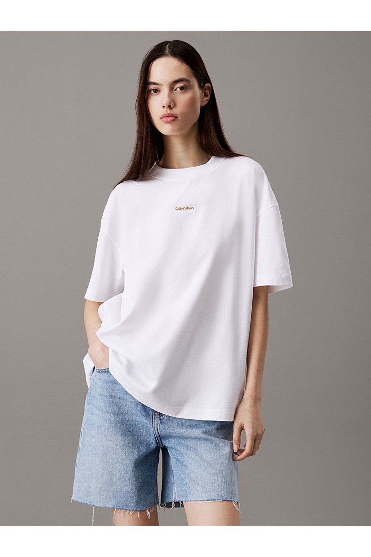 Calvin Klein Boyfriend Badge T-Shirt