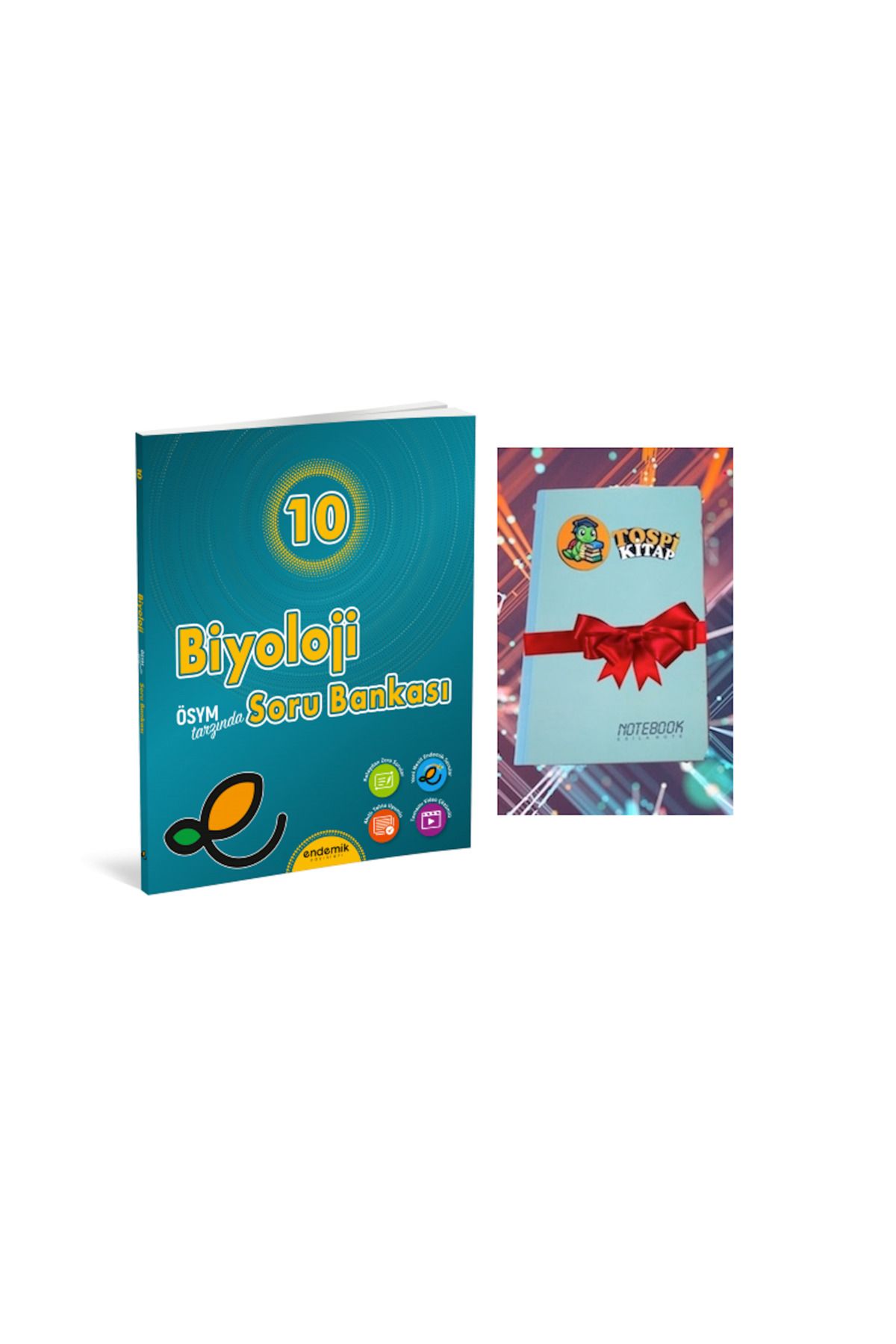 Karma Kitaplar 10.Sınıf BİYOLOJİ Soru Bankası- Yeni (DEFTER HEDİYELİ)