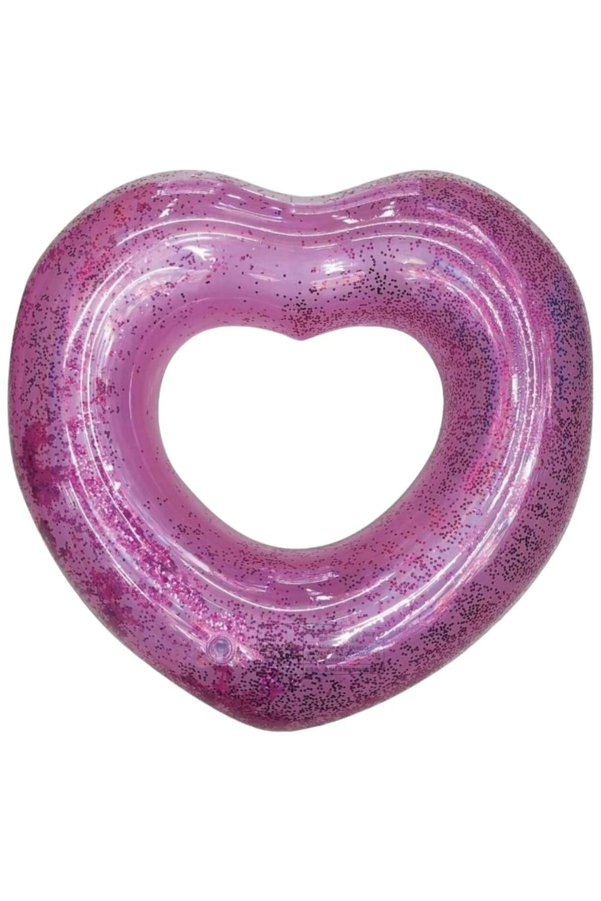 Tolzan Kalp Desenli Simit 65 cm - Pembe