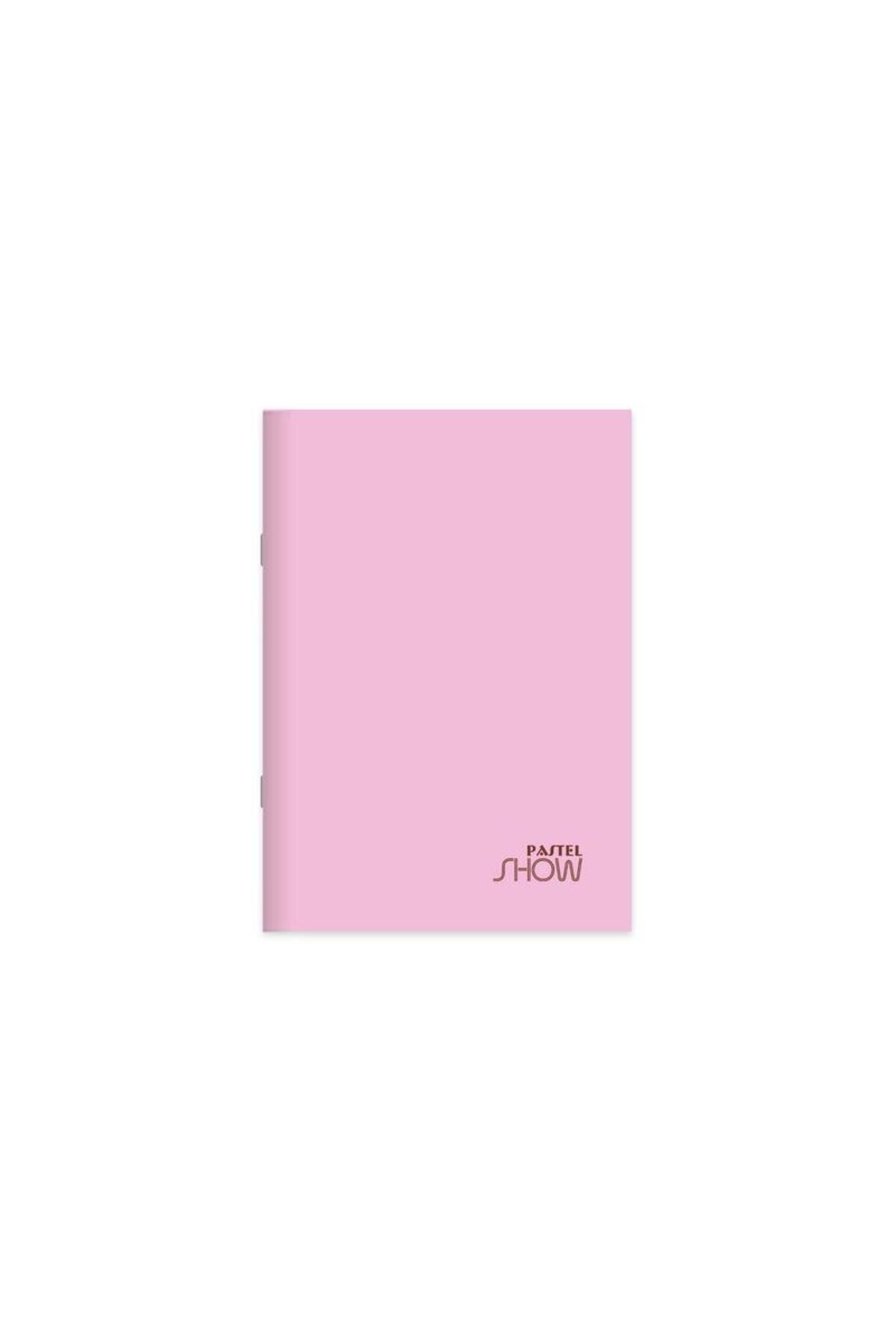KESKİN COLOR Keskin A5 60 Yp.Çiz. PP Kp.Dikişli Pastel Show Defter - Pembe