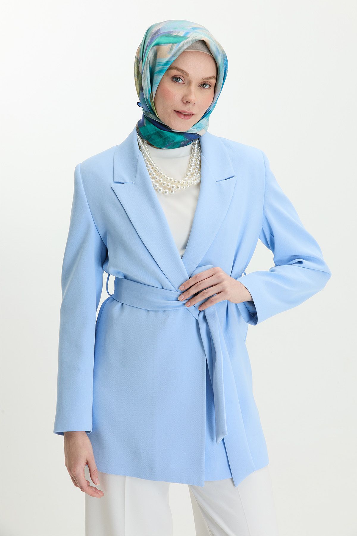 Setrms Kuşaklı Blazer Ceket