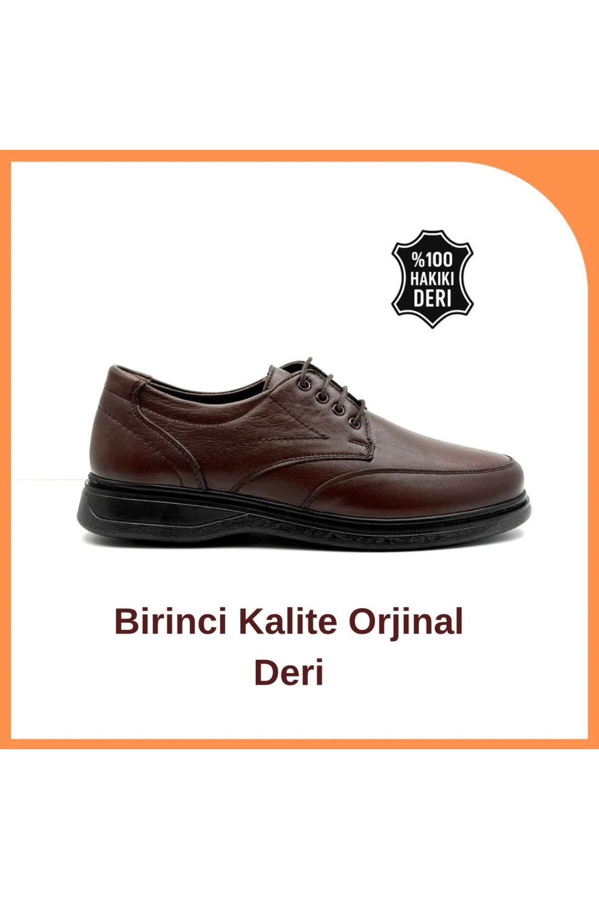 İYİSİNDEN SHOES baba ayakkabısı-erkek hakiki deri ayakkabı-klasik erkek ortapedik ayakkabı