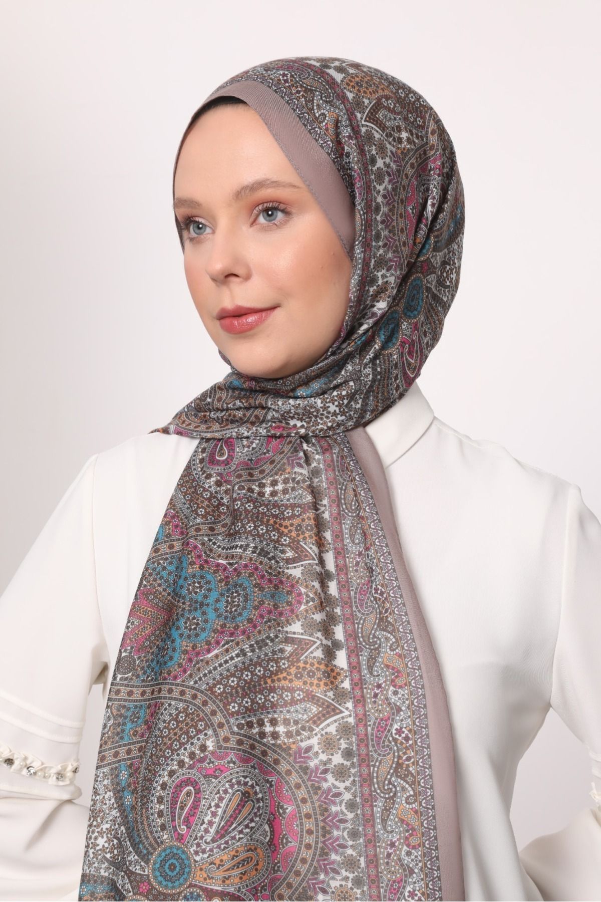Bonjela DİJİTAL SOFT ETNİK DESEN SAL