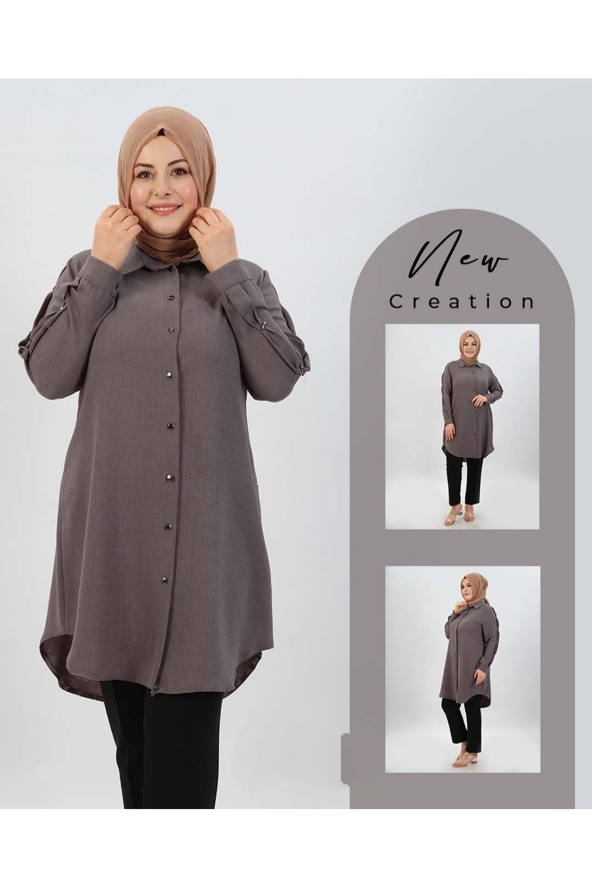 dilek balcı butik Büyük Beden Gömlek