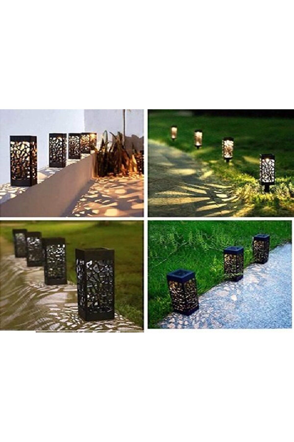 mikudesign Solar Bahçe Lambası Seti 8 Adet