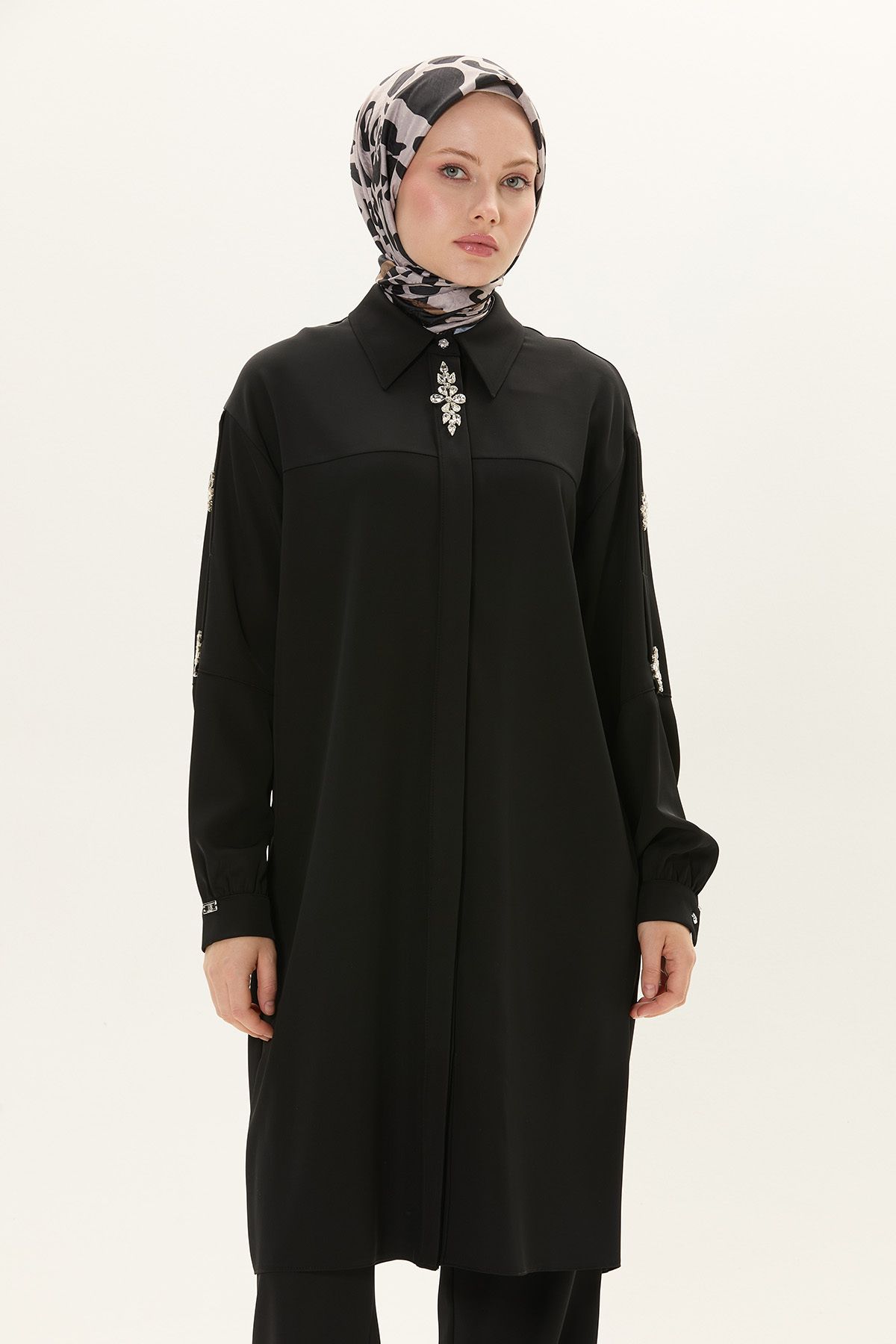 Setrms Taş Detaylı Tunik