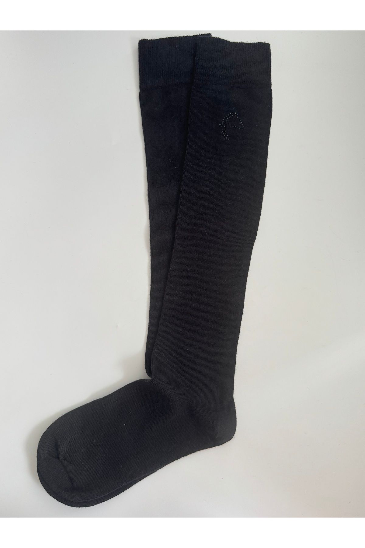 Ebr atelier SİYAH DİZALTI ÇORAP 42-45