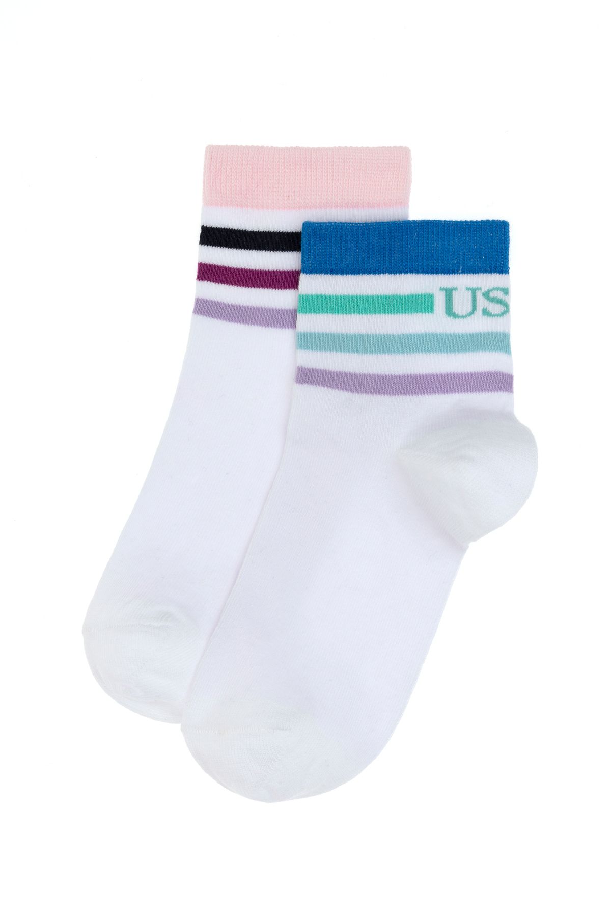 U.S. Polo Assn. Kadın 2'li Soket Çorap 50311368-VR013