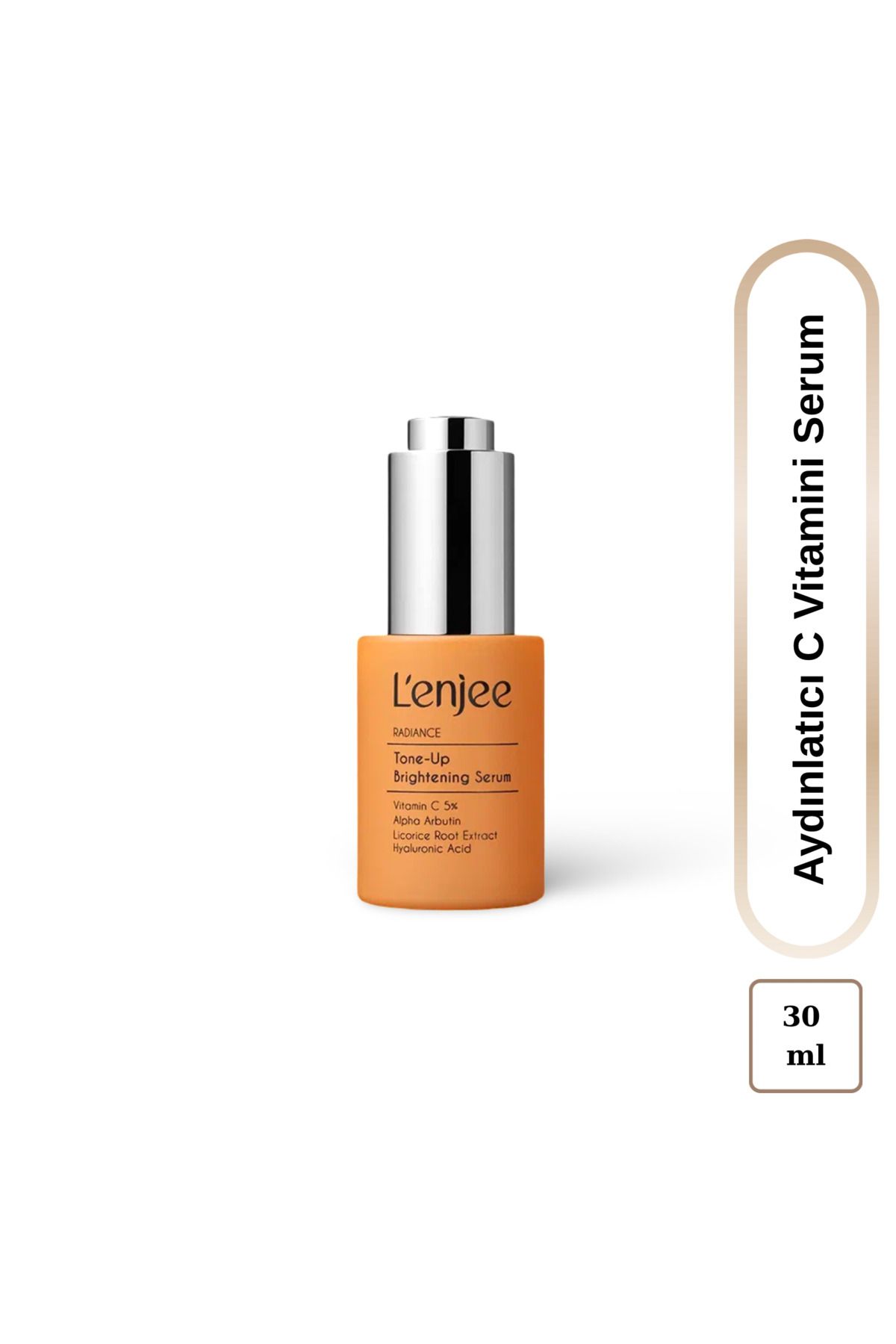 L'enjee Aydınlatıcı ve Cilt Tonu Eşitletici C Vitaminli Serum- Tone-up Brightening Serum (Vitamin C %5)