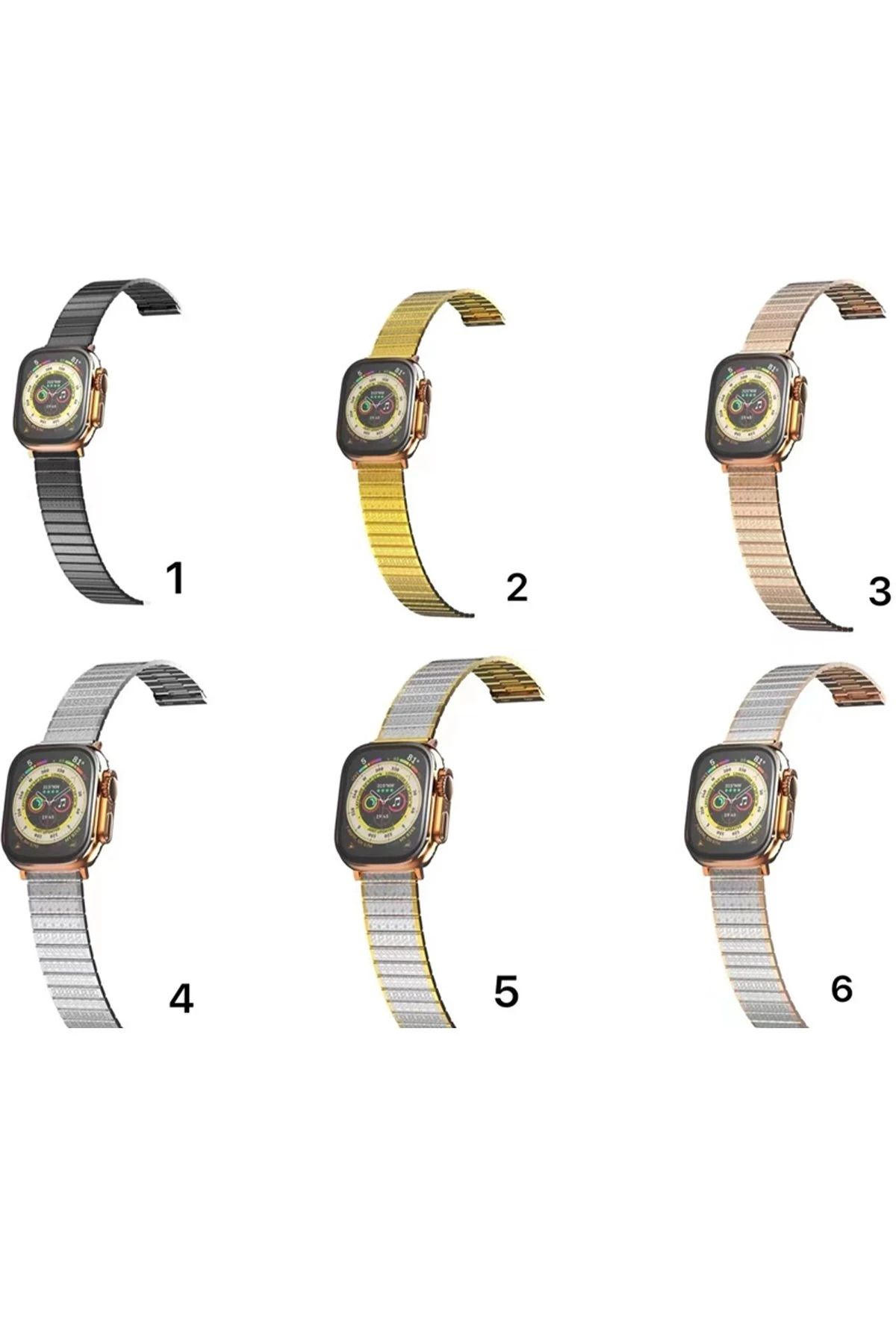 NewFace Apple Watch 38mm Made Metal Kordon - Gümüş YKTSN