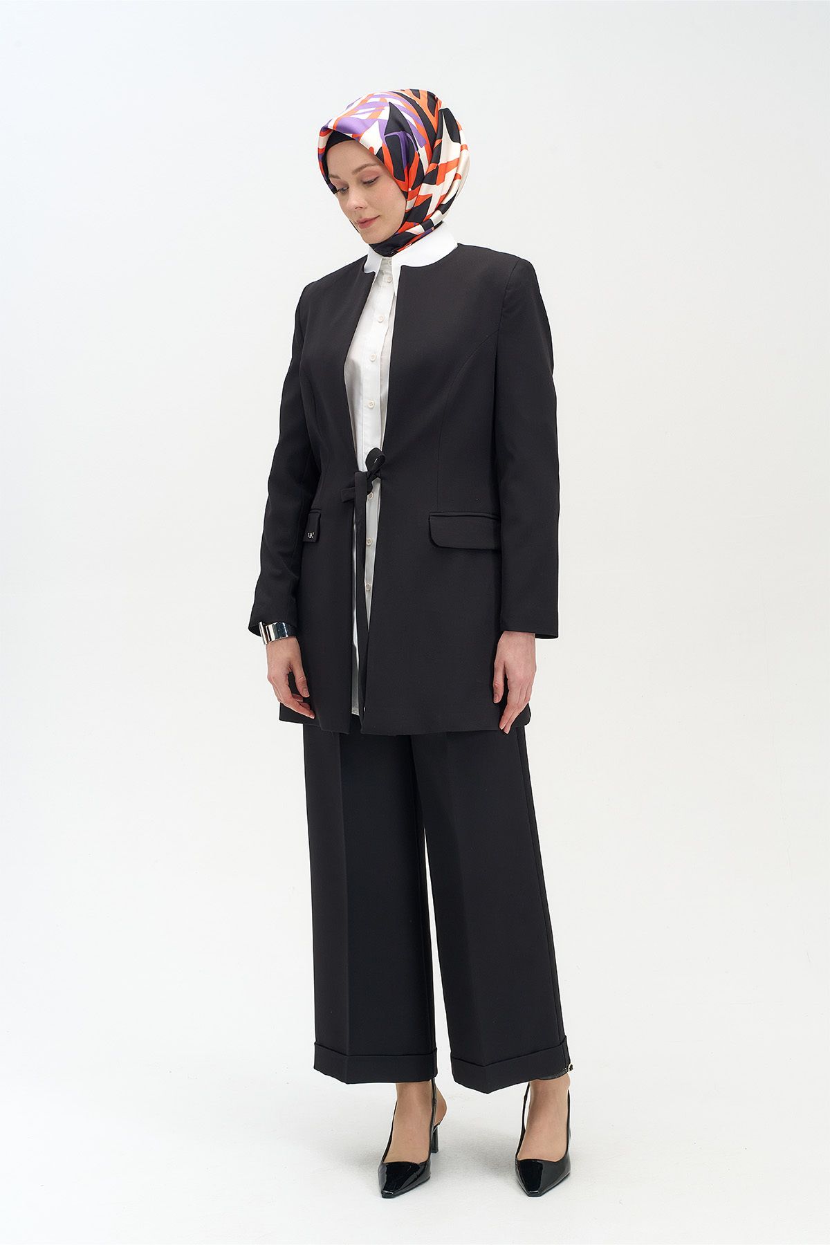 Setrms Kuşaklı Blazer Ceket