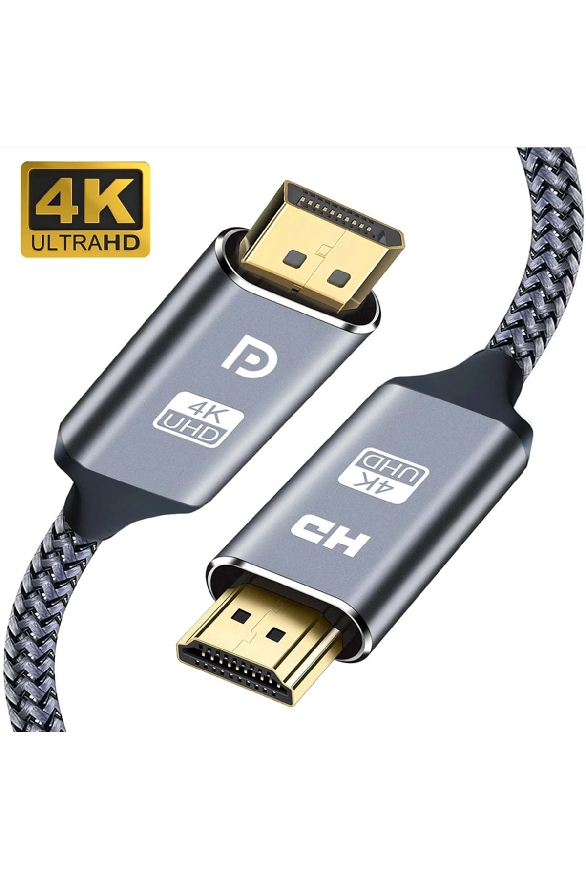 İMEXTECH BİLİŞİM BURADA ZR842 4K DP TO HDMI KABLO 1,8 M