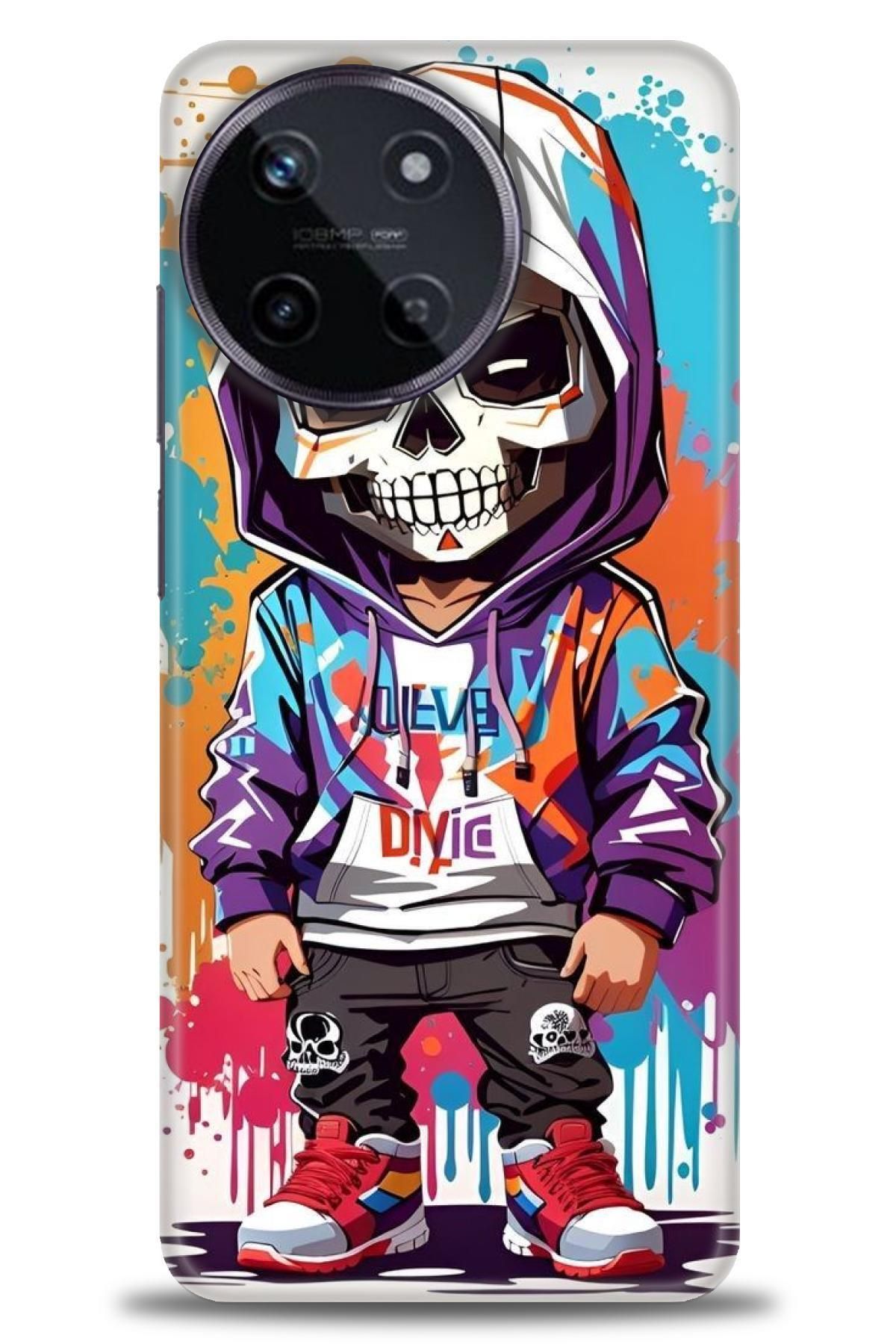 realme 11 4G İle Uyumlu HD Baskılı Desenli Silikon Kılıf - 991