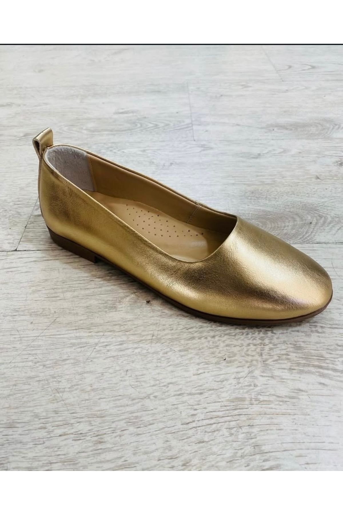GMG PLUS Deri Gold Ortopedik Casual Kadın Ayakkabı